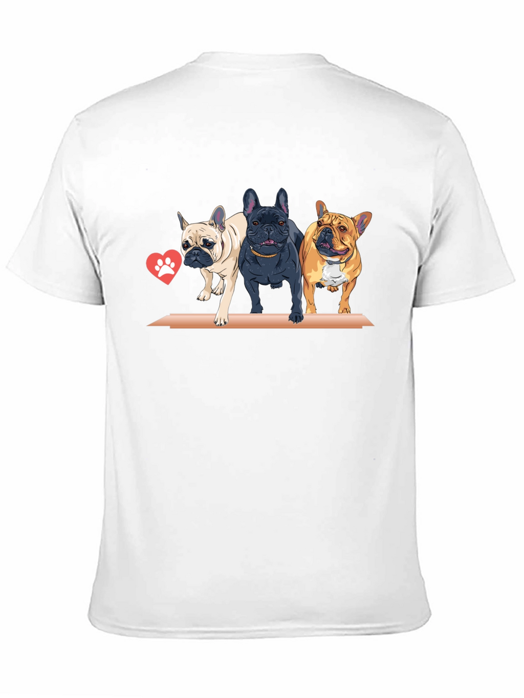 French Bulldog Trio Graphic Tee