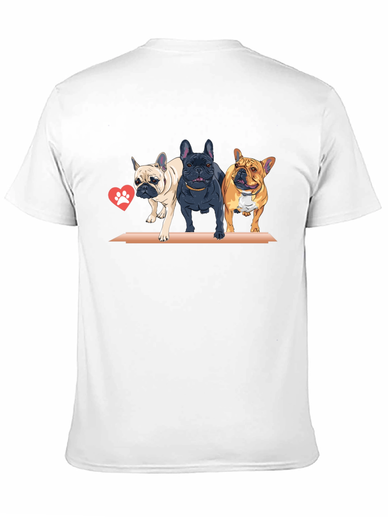 French Bulldog Trio Graphic Tee
