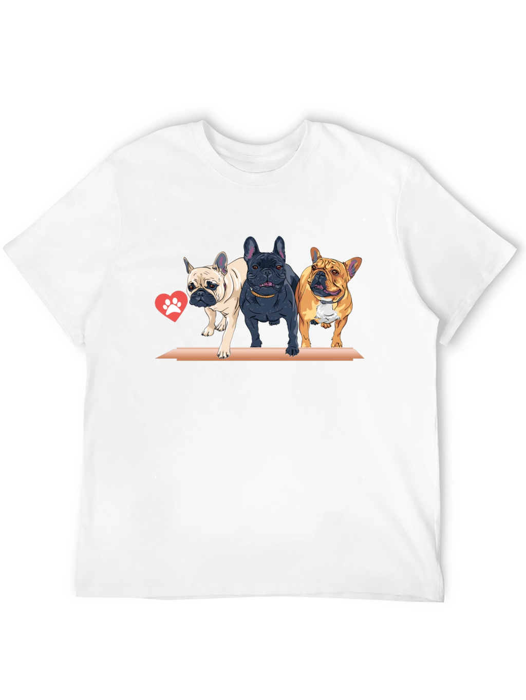 French Bulldog Trio Graphic Tee