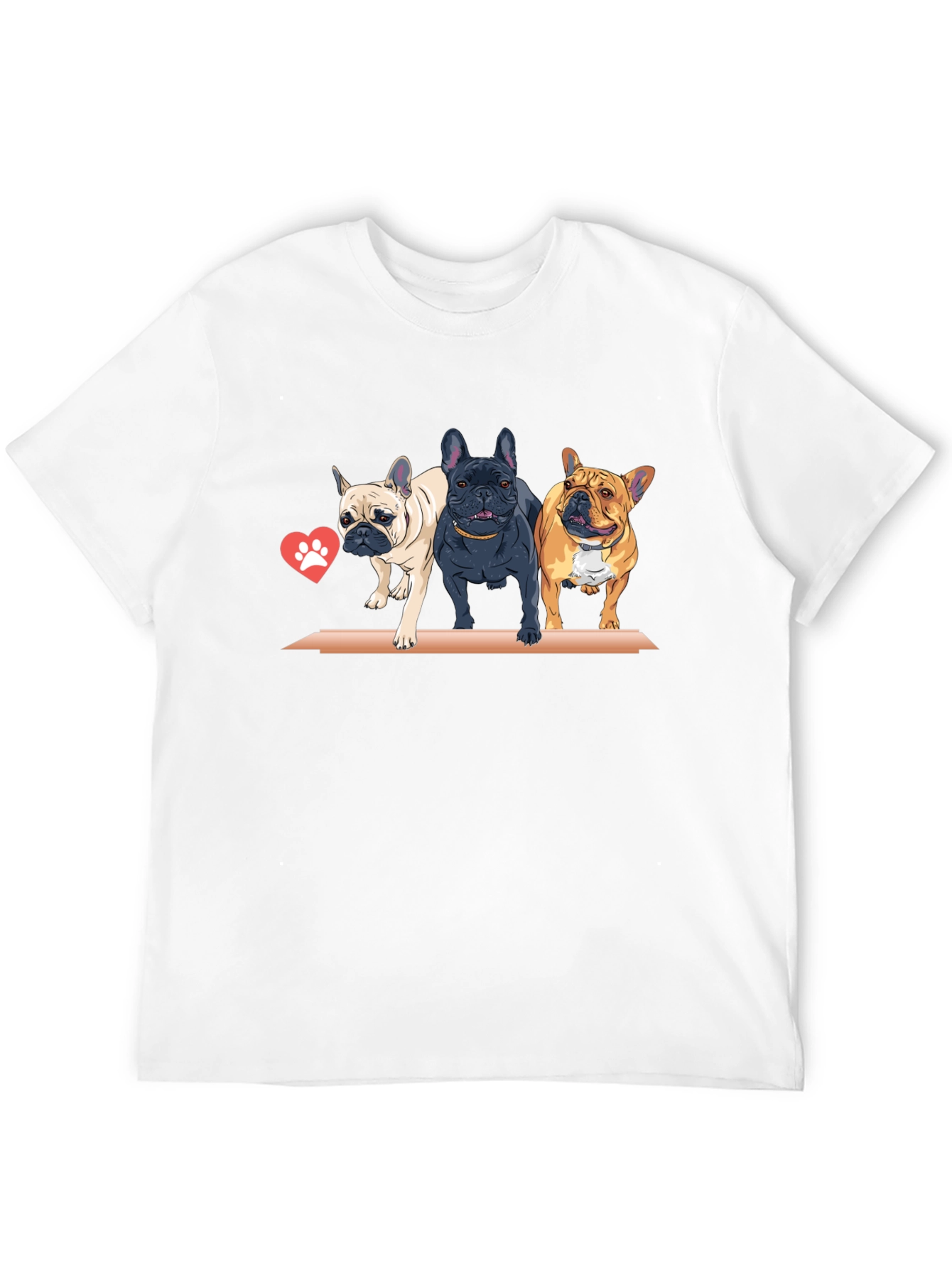 French Bulldog Trio Graphic Tee