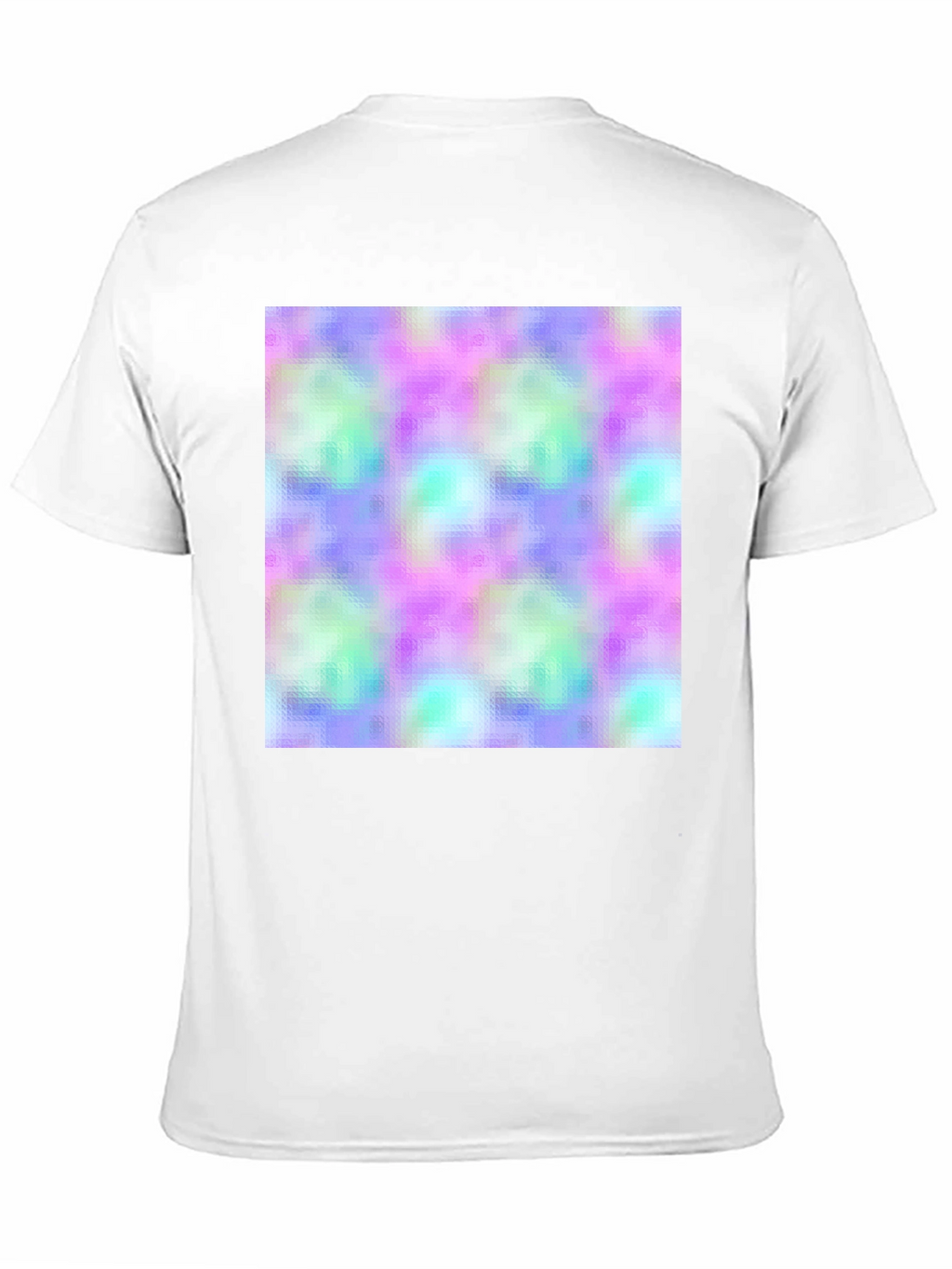 Abstract Pattern Black T-Shirt