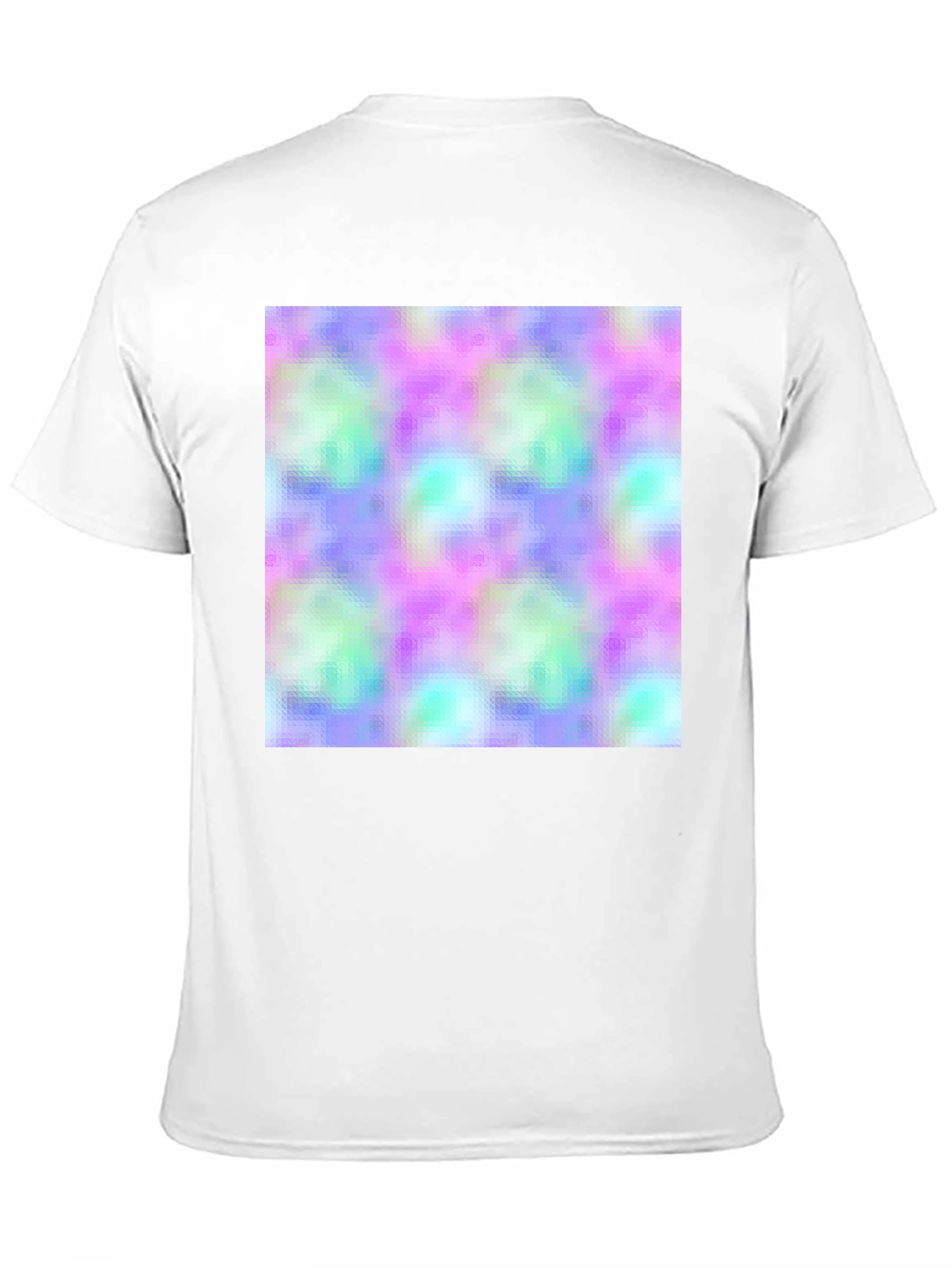 Abstract Pattern Black T-Shirt