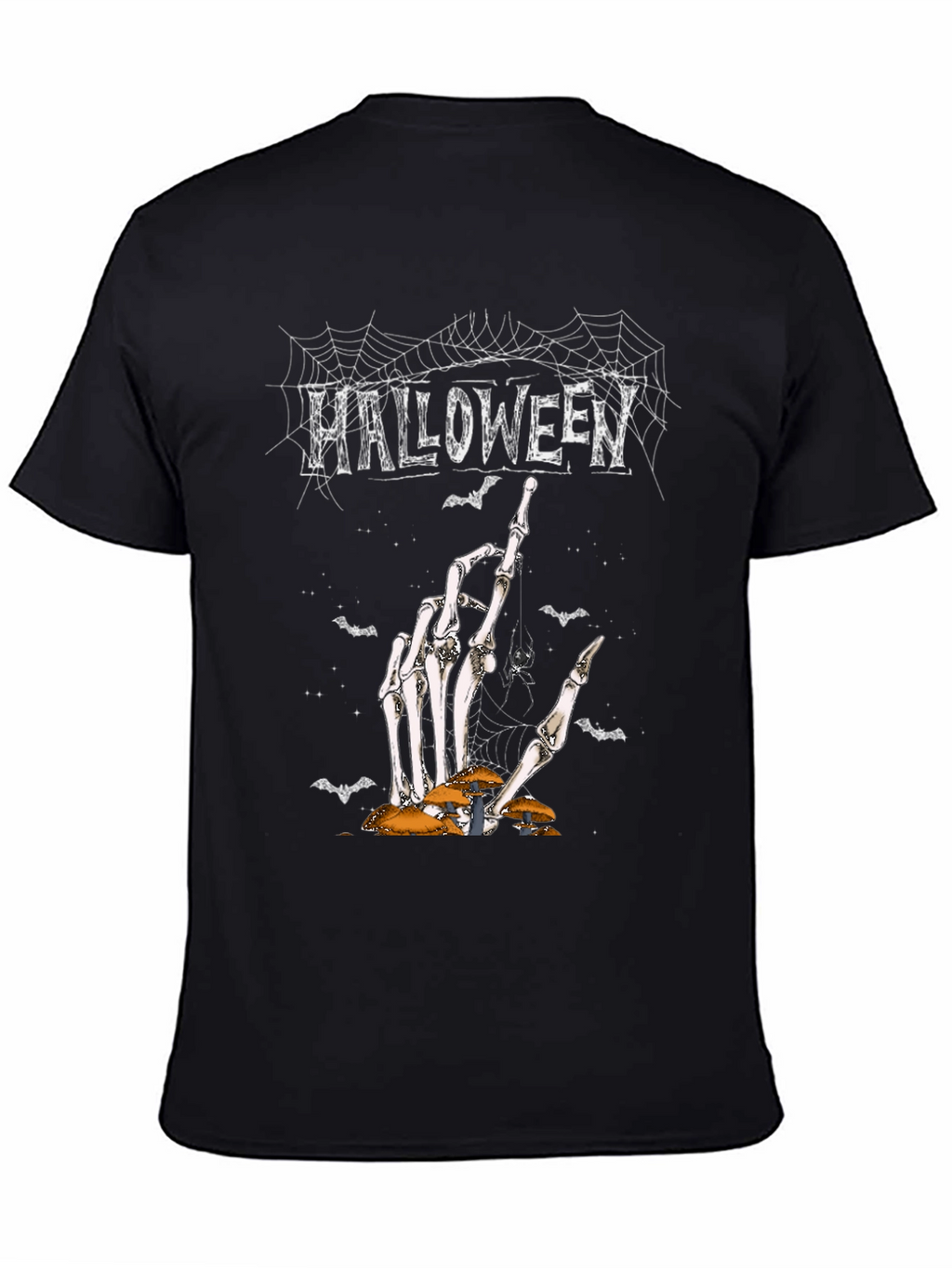 Halloween Skeleton Hand T-Shirt