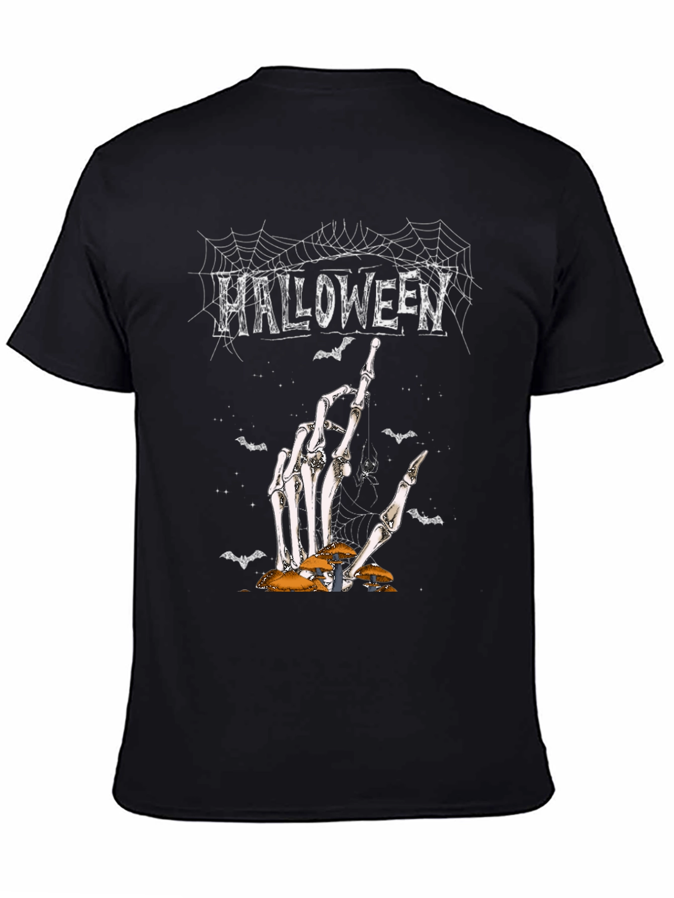 Halloween Skeleton Hand T-Shirt