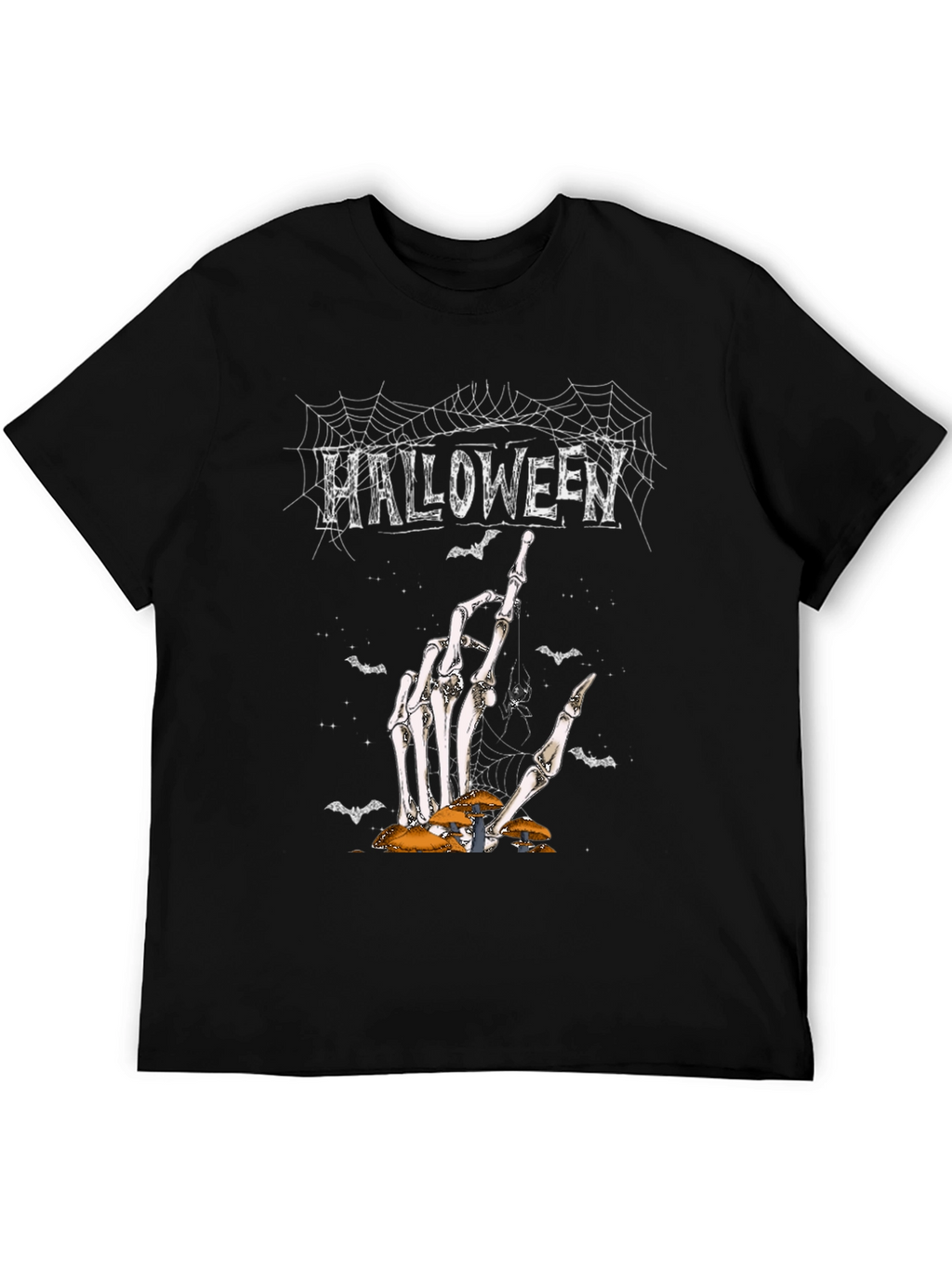Halloween Skeleton Hand T-Shirt