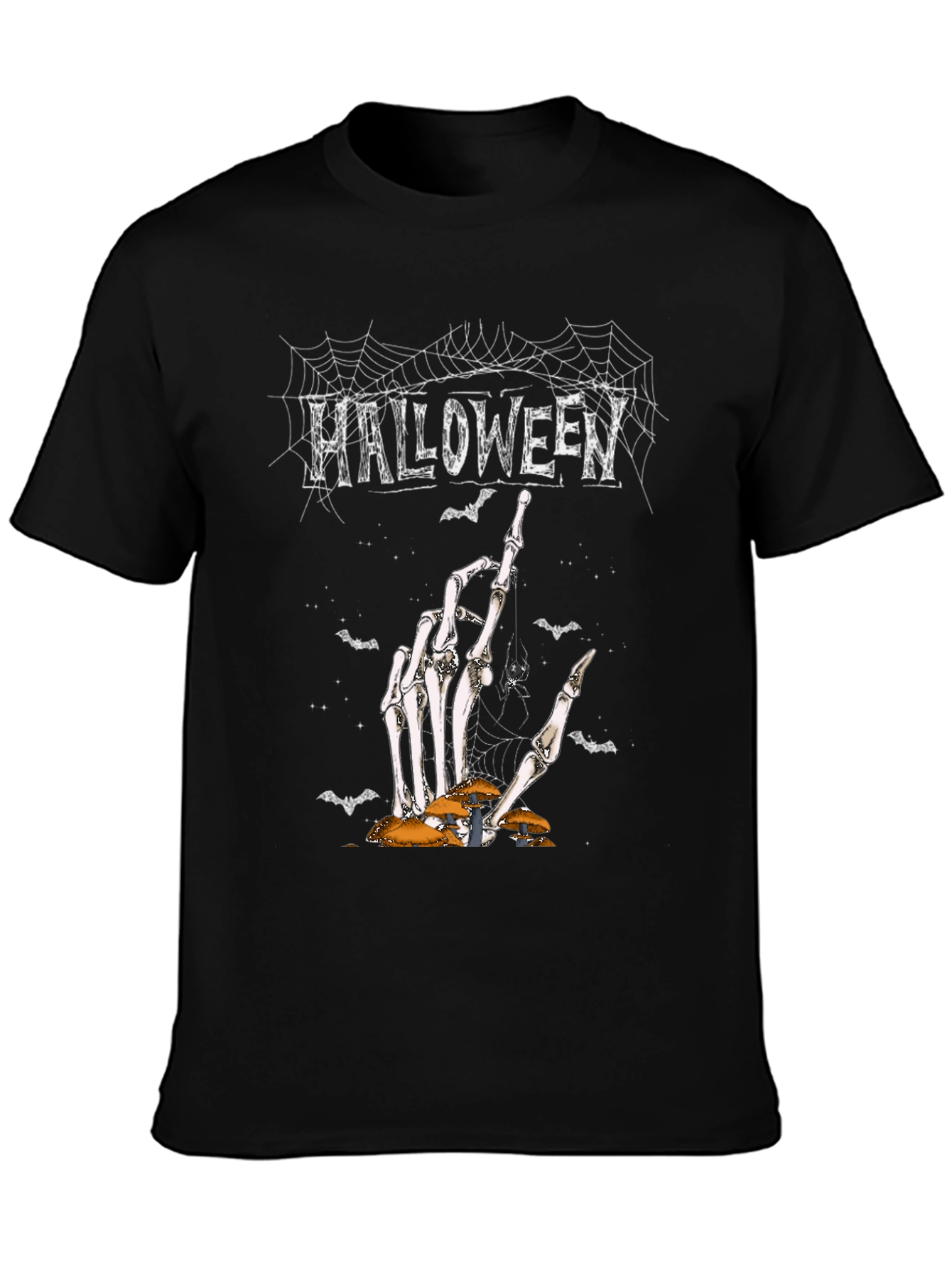 Halloween Skeleton Hand T-Shirt