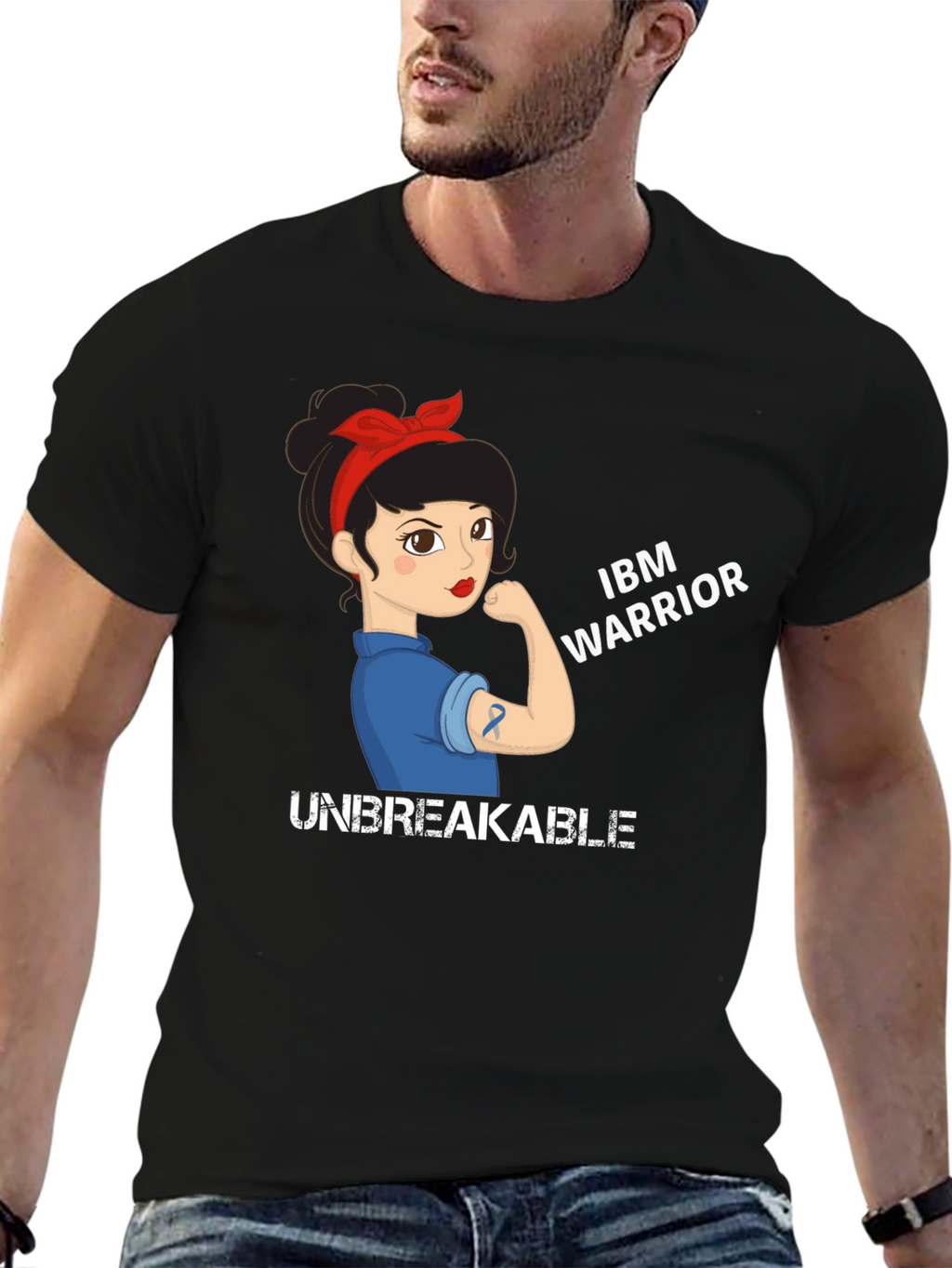 IBM Warrior Graphic Tee - Unbreakable Design