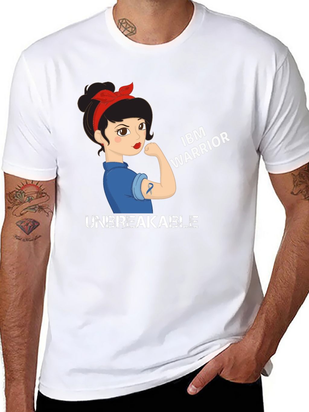 IBM Warrior Graphic Tee - Unbreakable Design