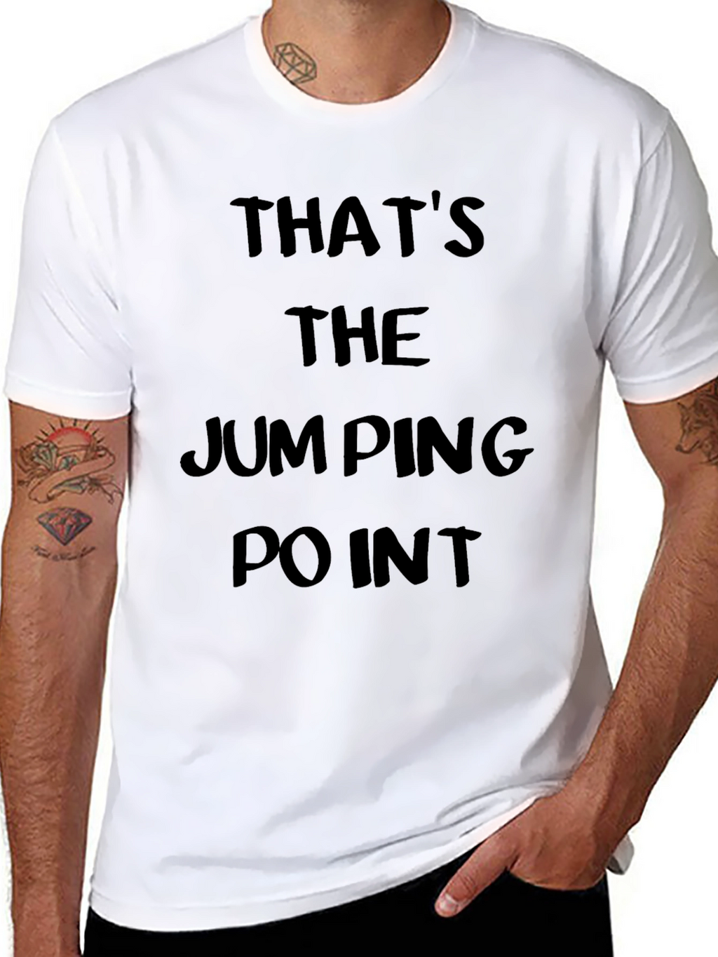 Thats The Jumping Point Graphic T-Shirt