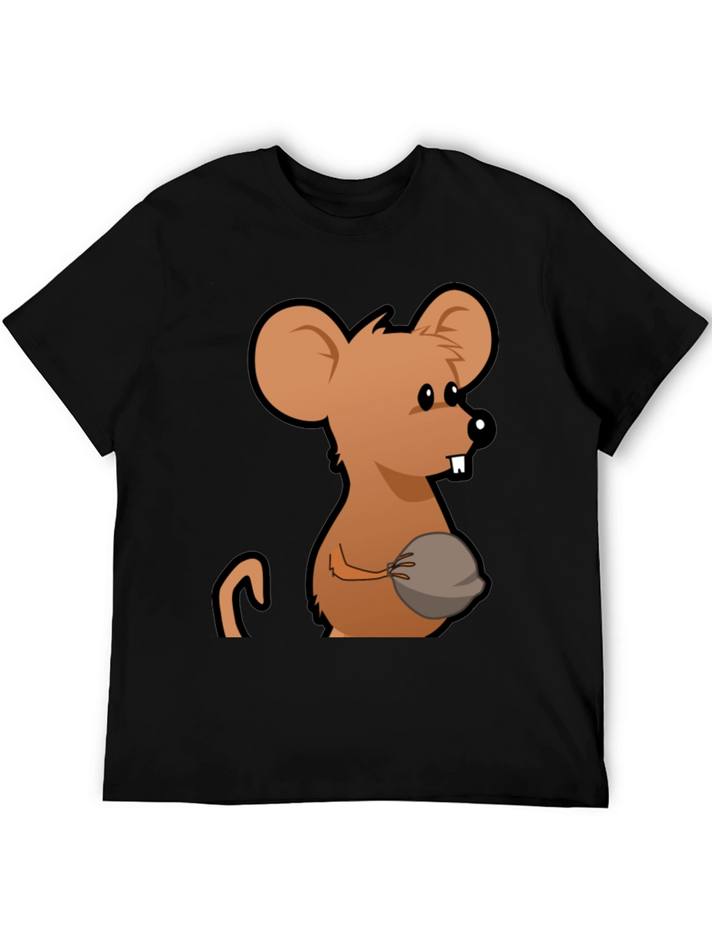 Funny Mouse Graphic T-Shirt