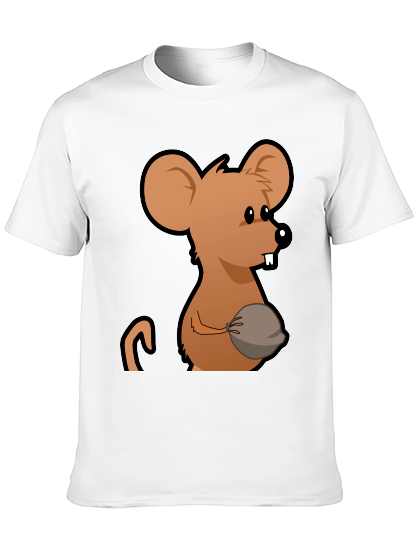 Funny Mouse Graphic T-Shirt