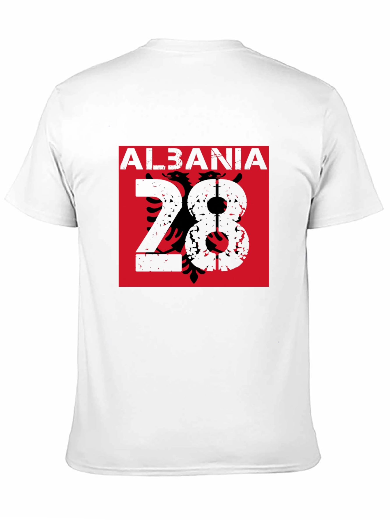 Albania Eagle Graphic Tee - Mens Black T-Shirt