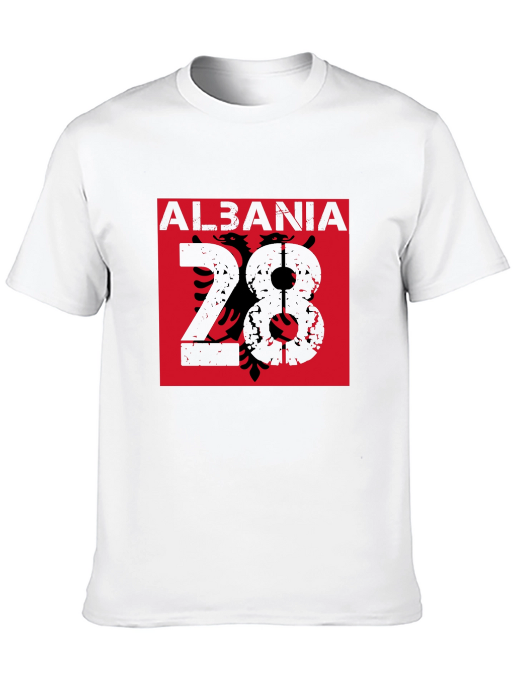 Albania Eagle Graphic Tee - Mens Black T-Shirt