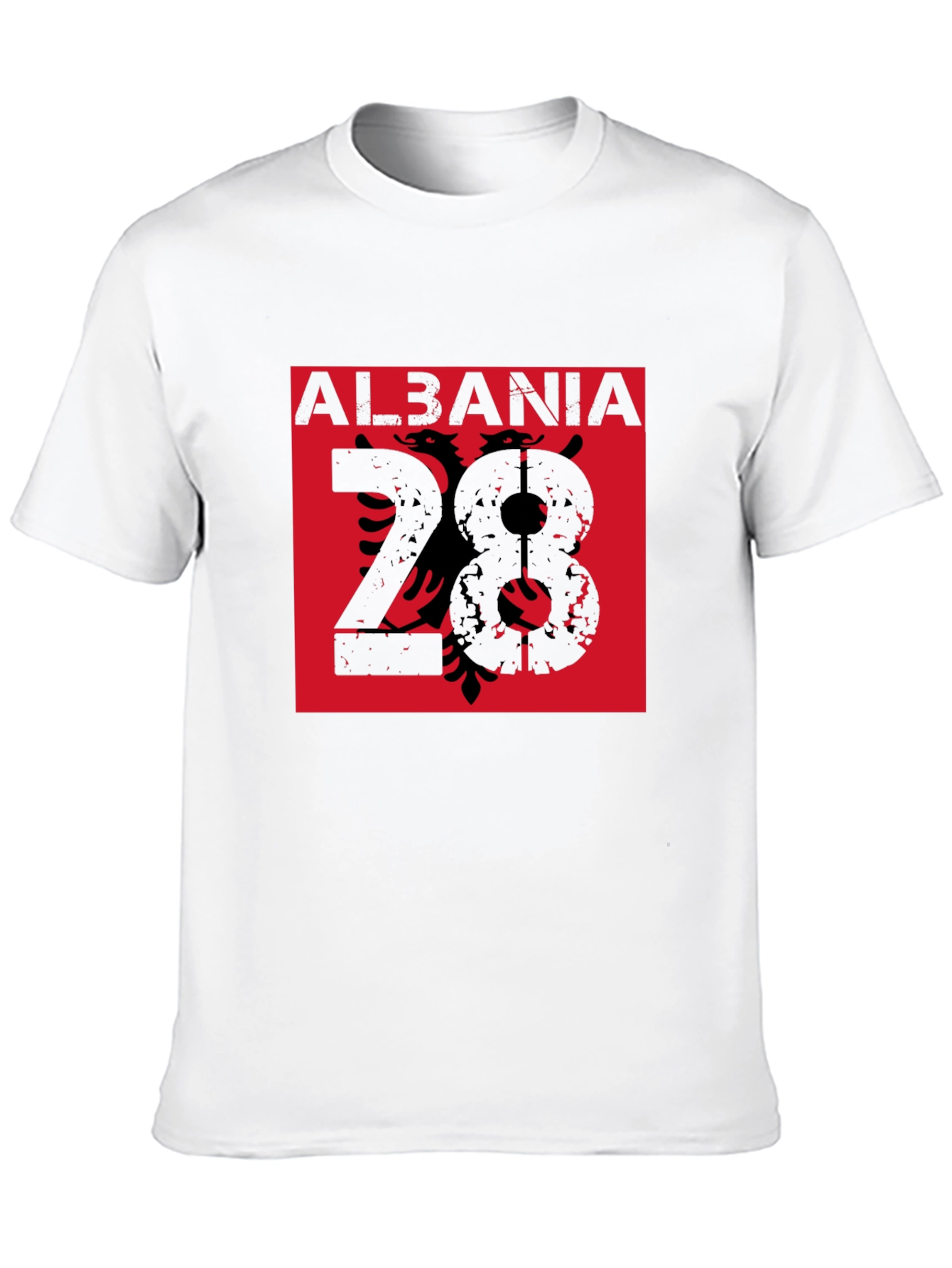 Albania Eagle Graphic Tee - Mens Black T-Shirt