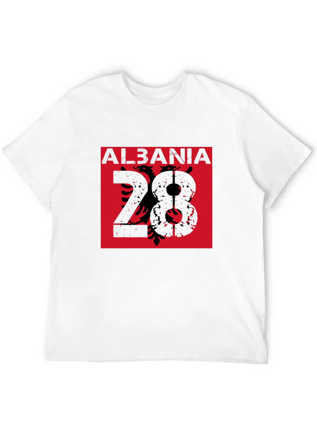 Albania Eagle Graphic Tee - Mens Black T-Shirt