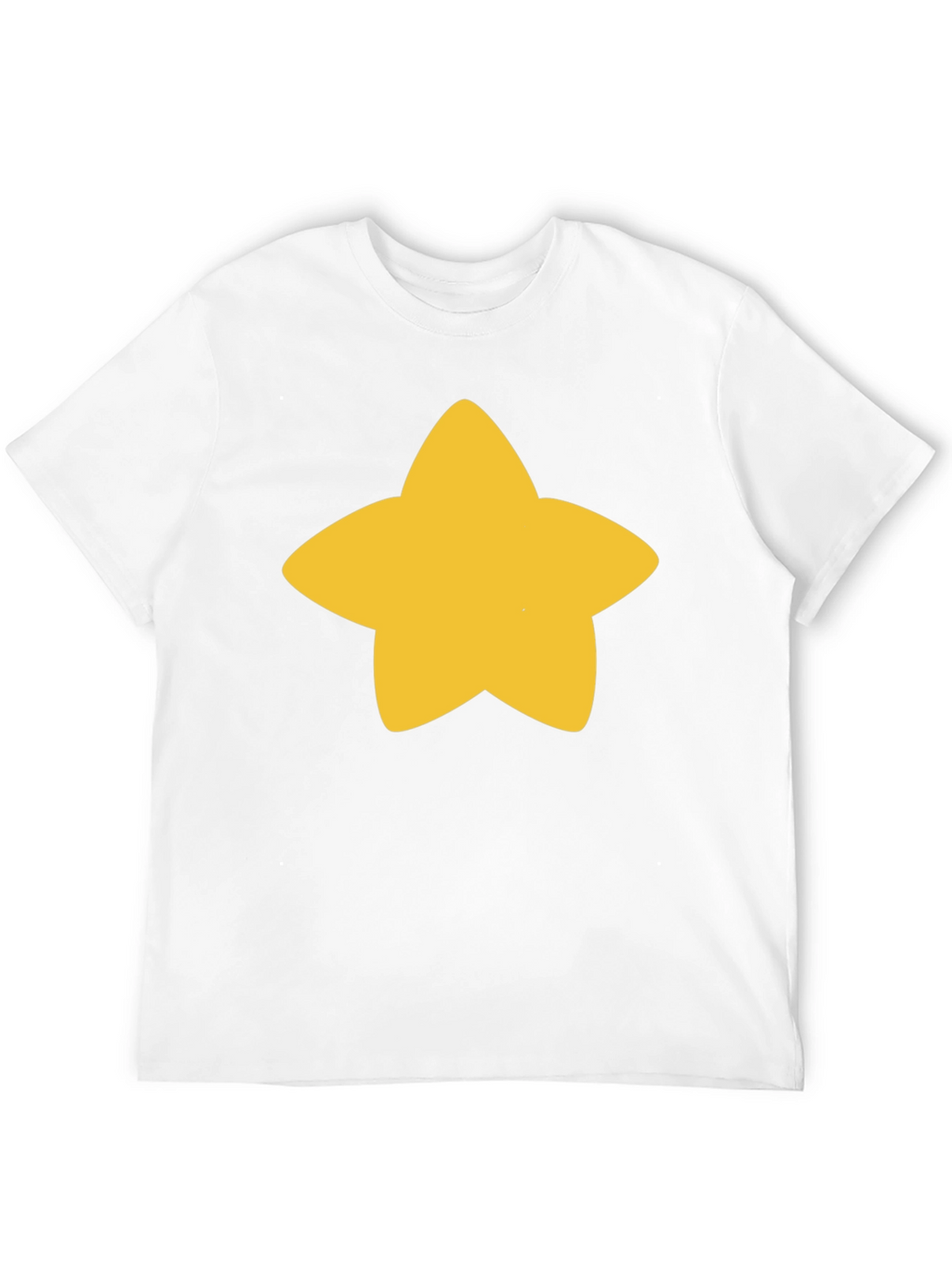 Star Graphic Black T-Shirt - Casual Unisex Tee