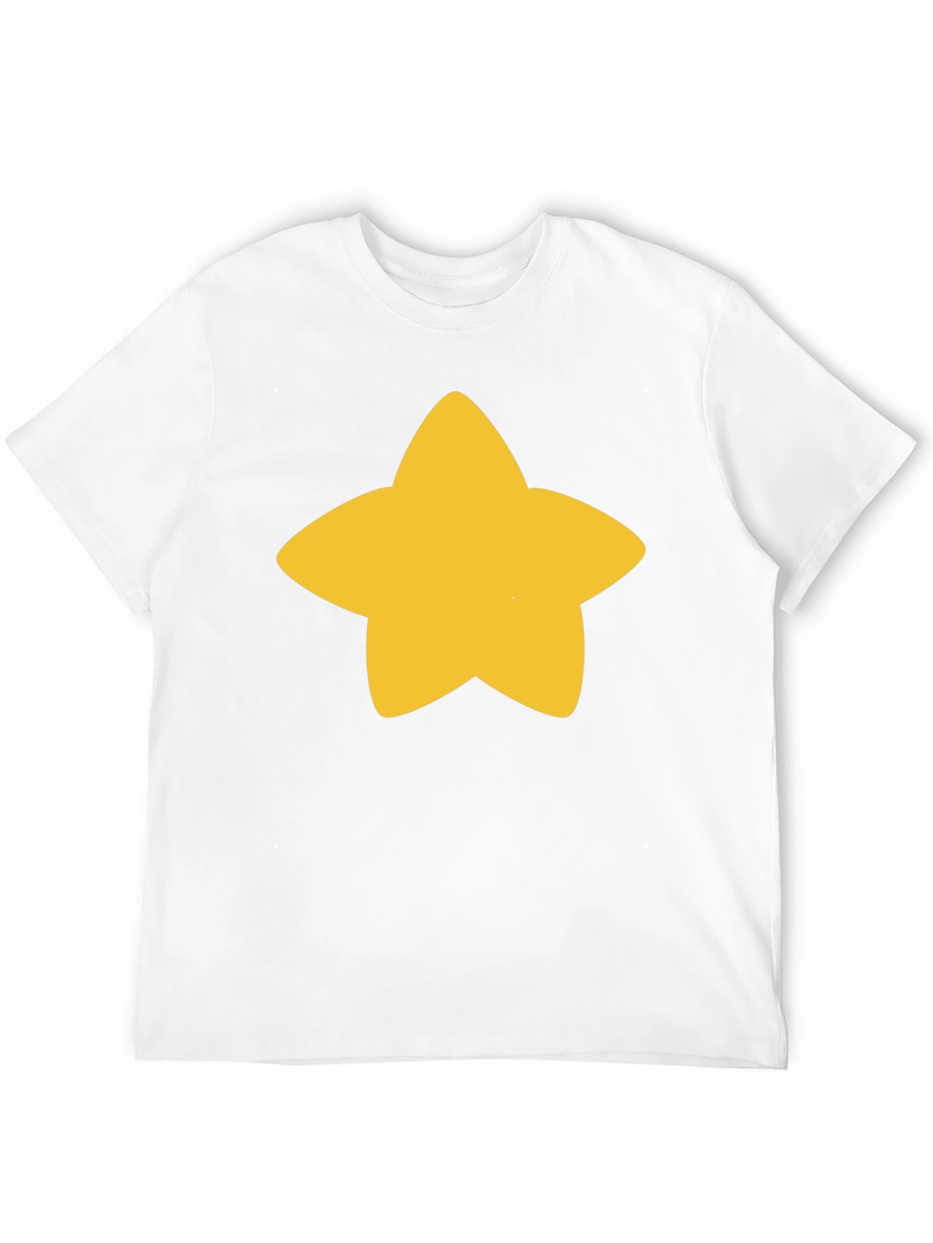 Star Graphic Black T-Shirt - Casual Unisex Tee