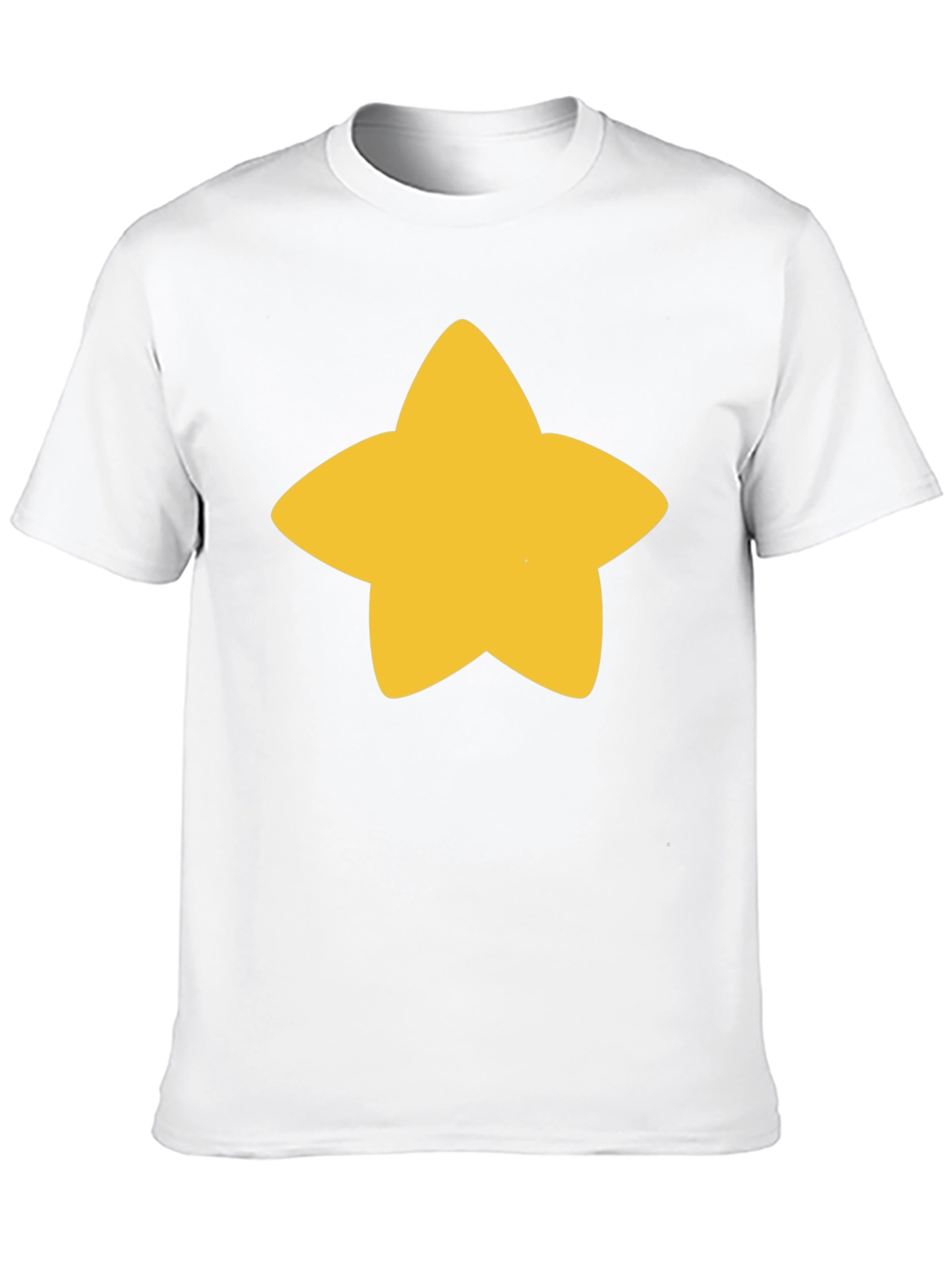 Star Graphic Black T-Shirt - Casual Unisex Tee