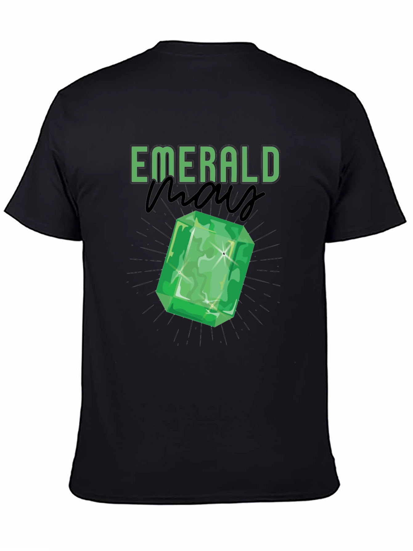 Emerald Gemstone Graphic Tee