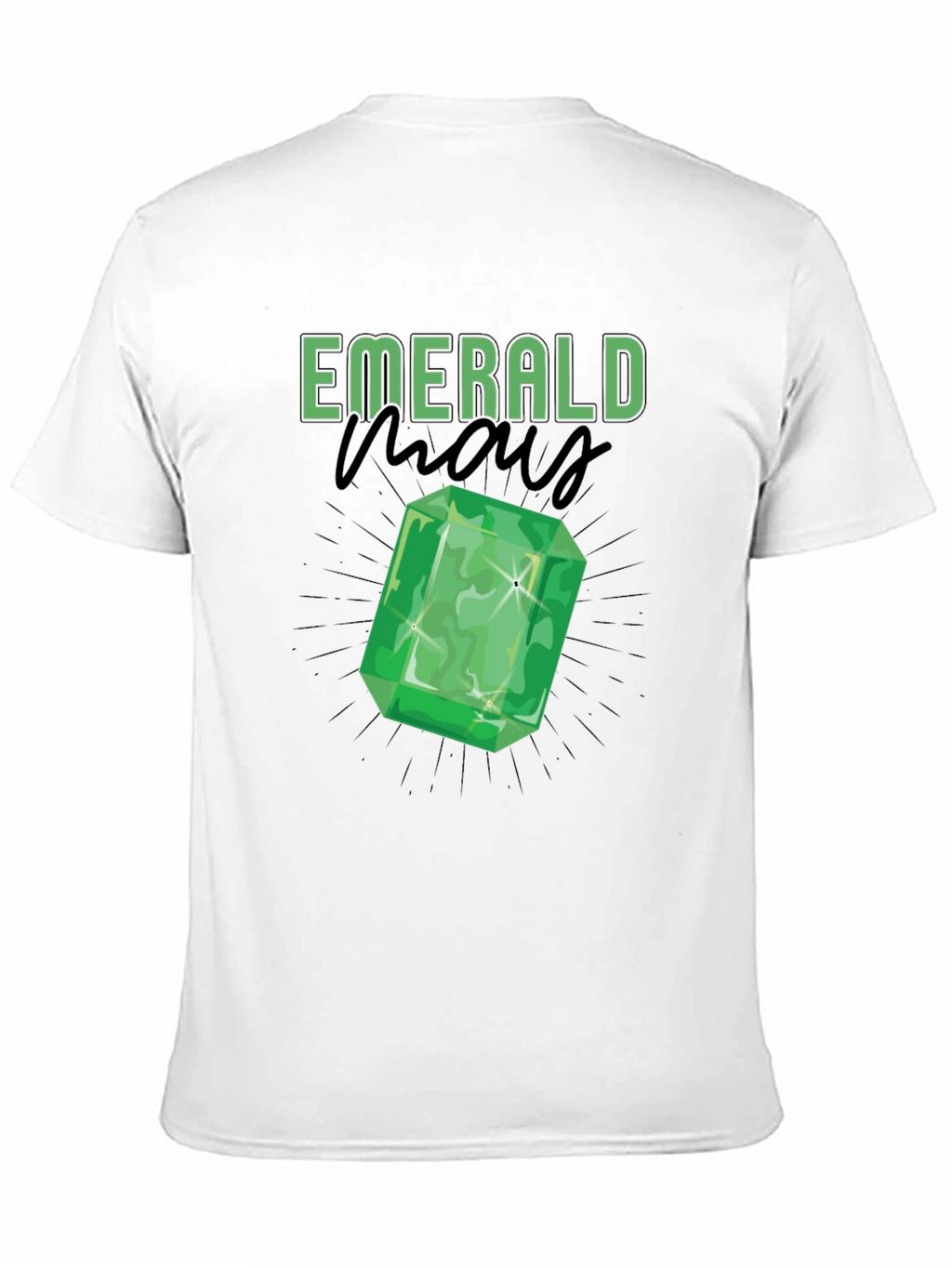 Emerald Gemstone Graphic Tee