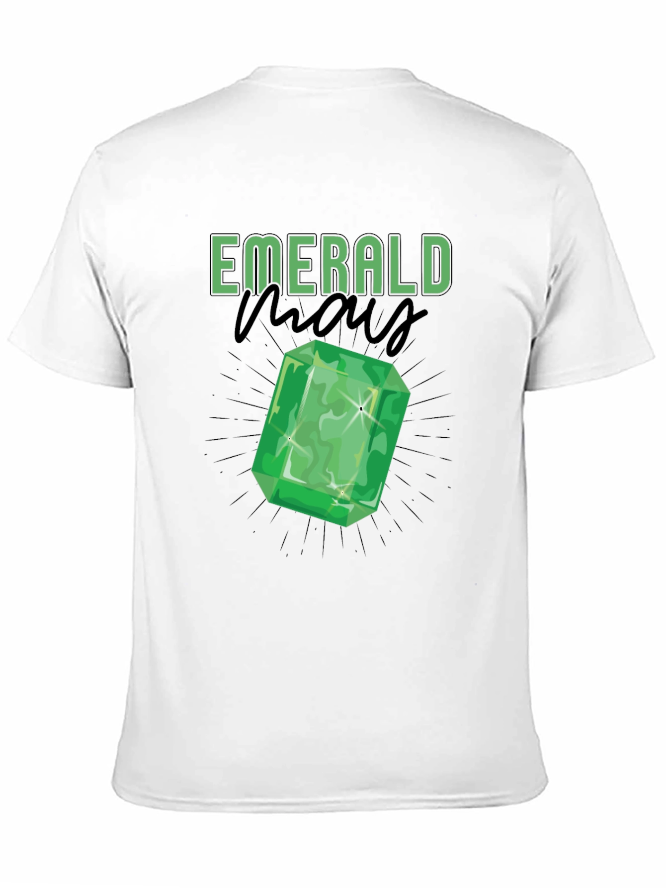 Emerald Gemstone Graphic Tee