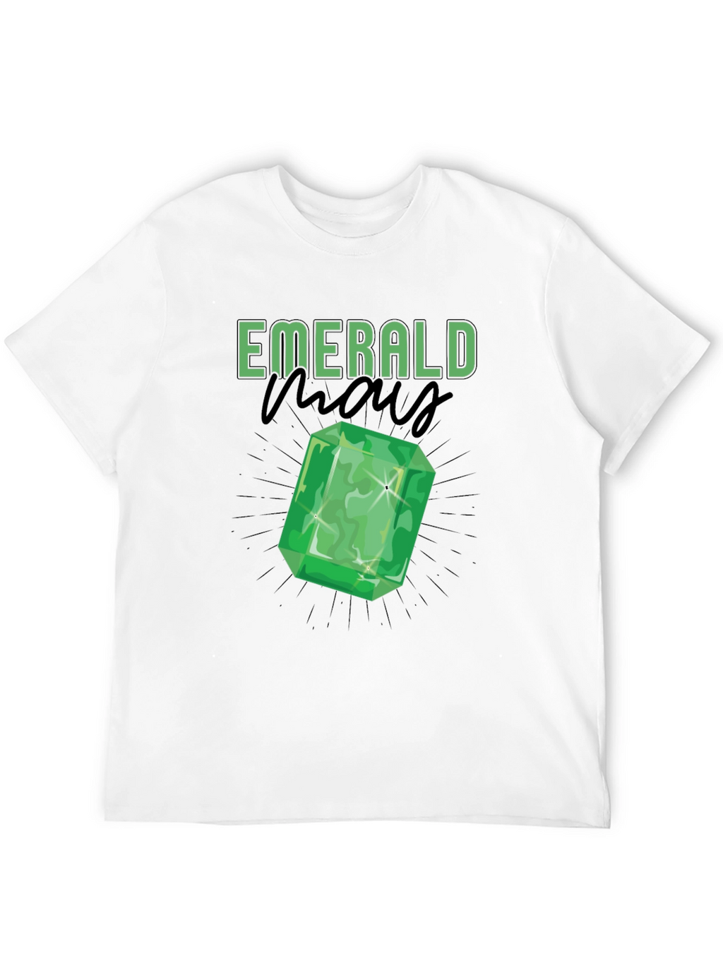 Emerald Gemstone Graphic Tee