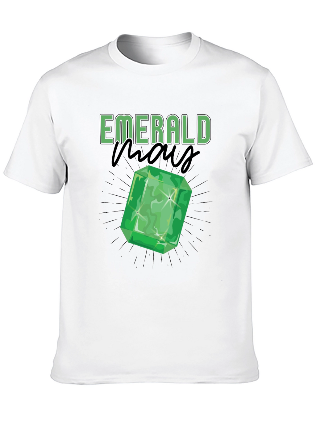 Emerald Gemstone Graphic Tee