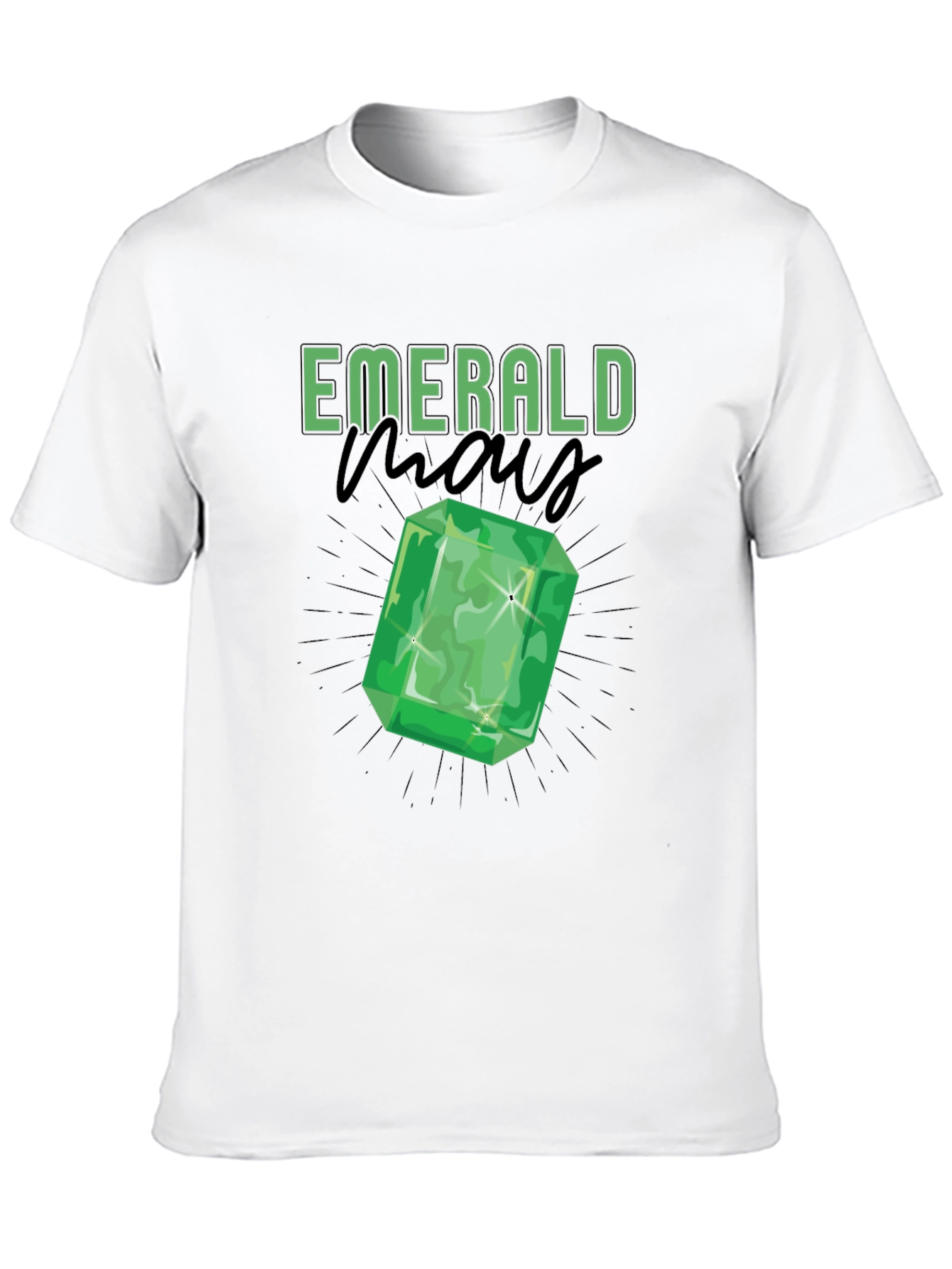 Emerald Gemstone Graphic Tee