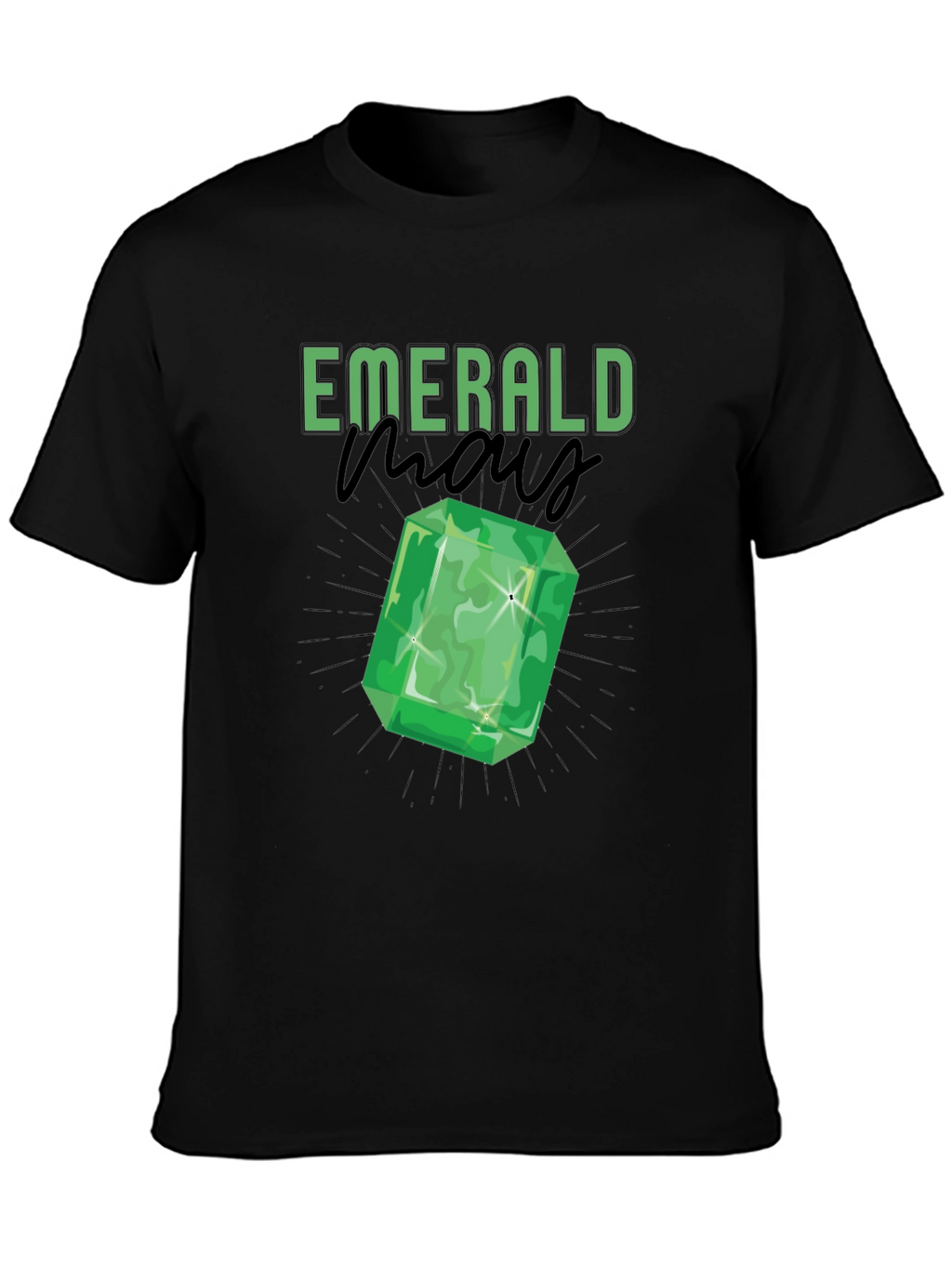 Emerald Gemstone Graphic Tee