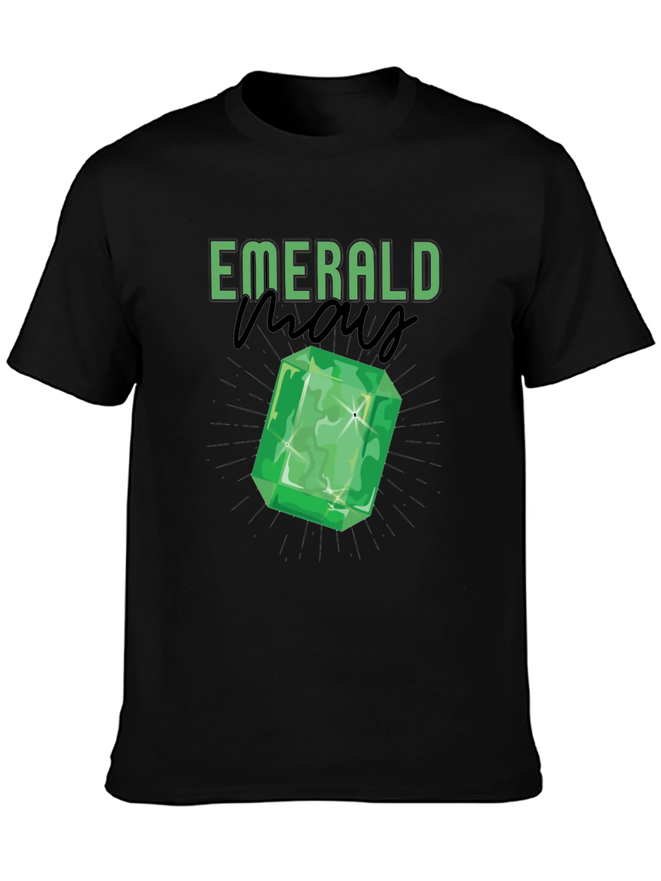 Emerald Gemstone Graphic Tee