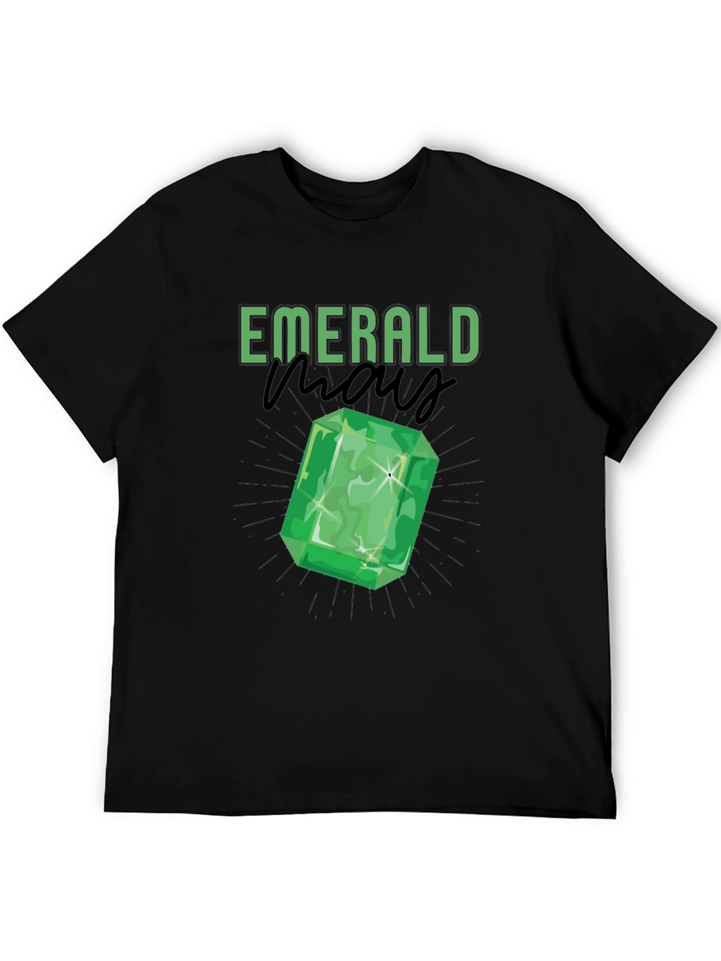 Emerald Gemstone Graphic Tee