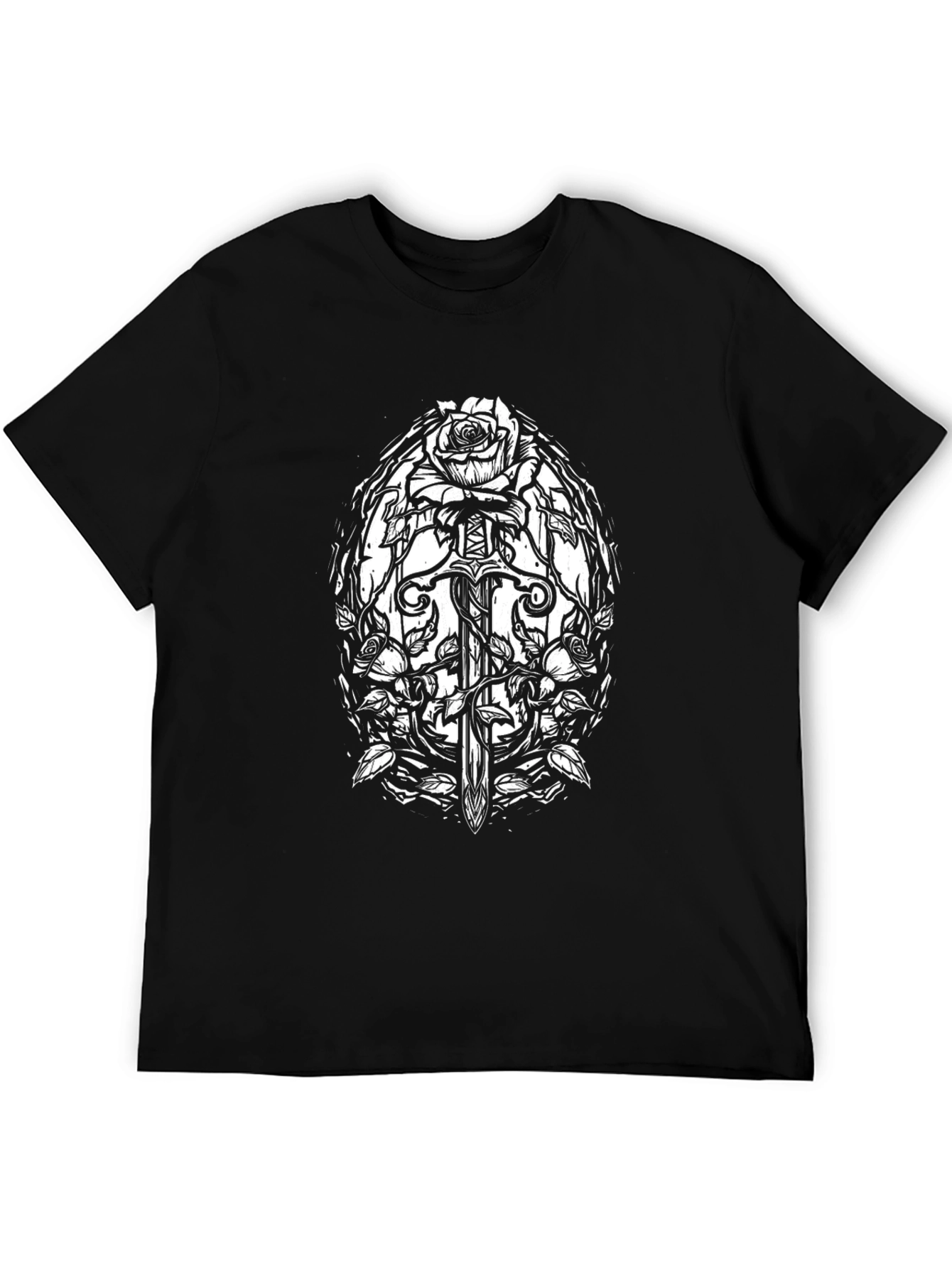 Rose & Sword Graphic Tee
