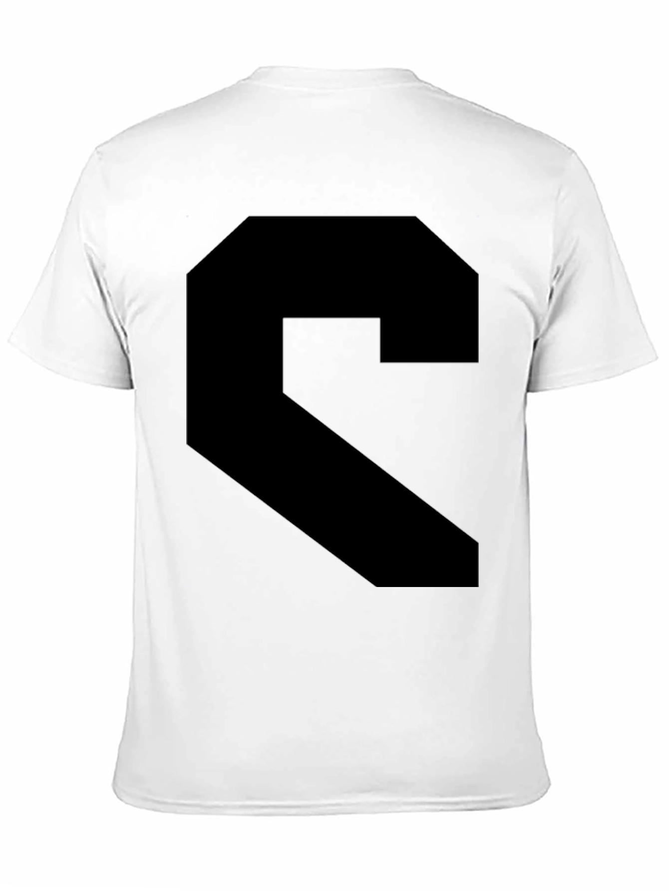 Bold Black Geometric Graphic Tee