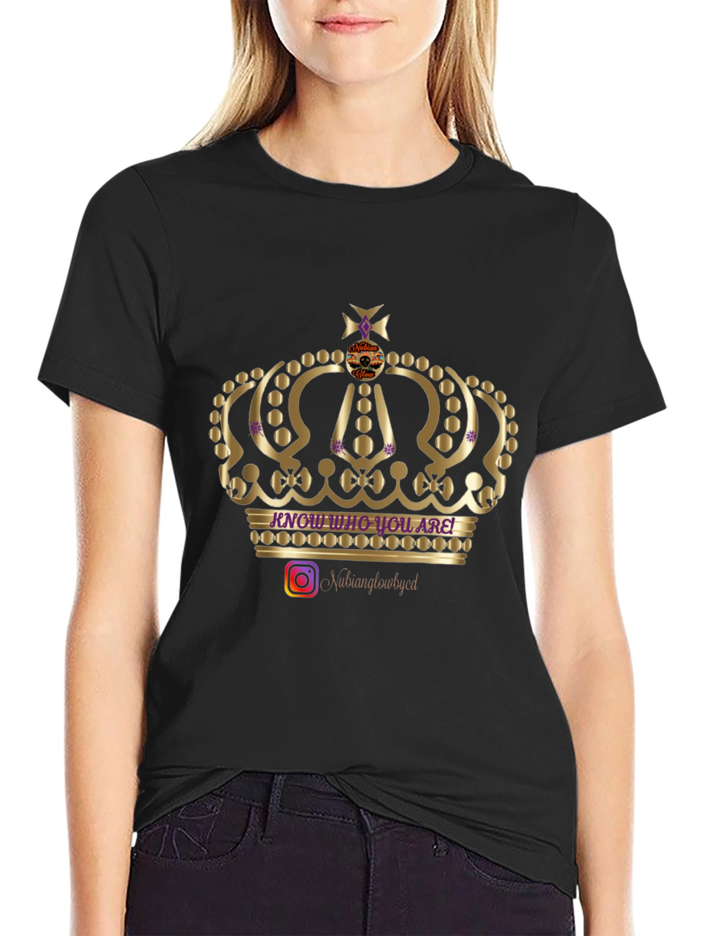 Know Who You Are Crown Graphic Tee