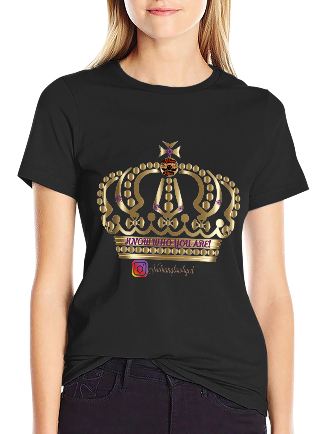 Know Who You Are Crown Graphic Tee