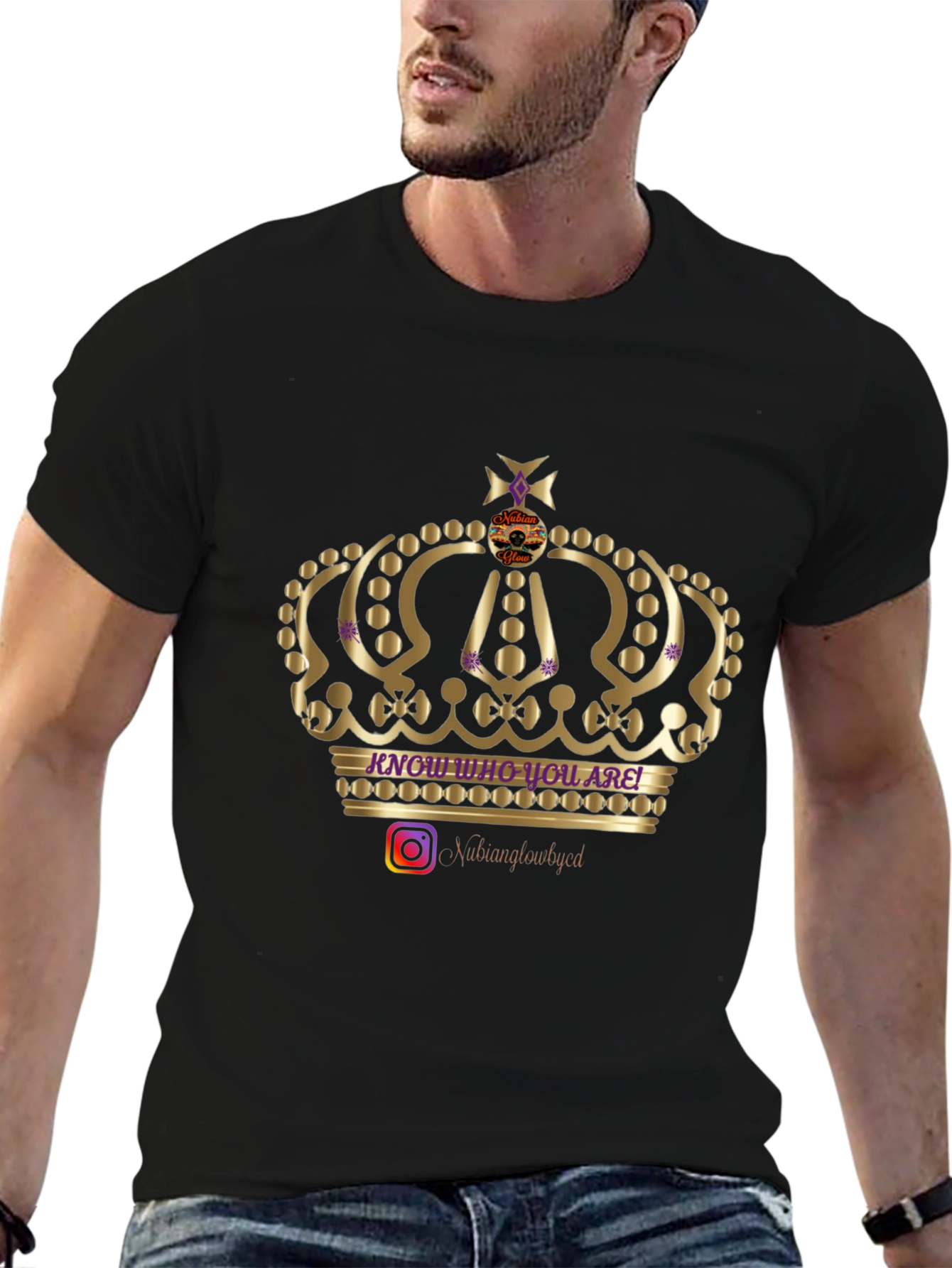 Know Who You Are Crown Graphic Tee
