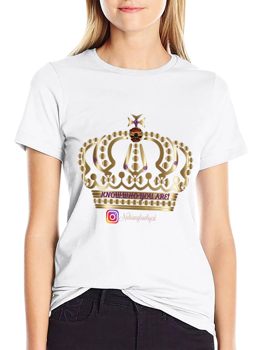Know Who You Are Crown Graphic Tee