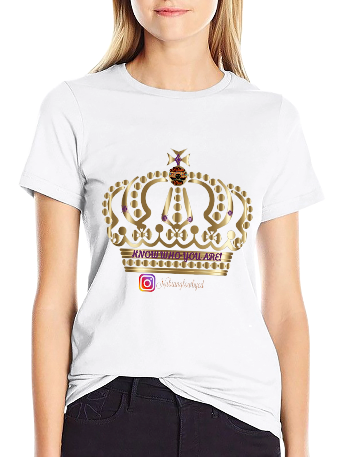 Know Who You Are Crown Graphic Tee