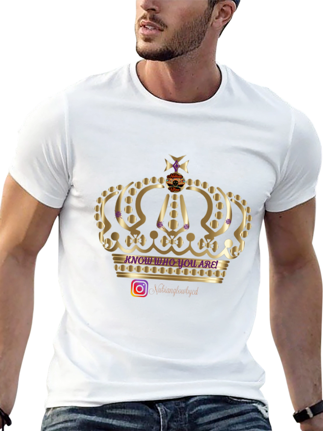 Know Who You Are Crown Graphic Tee