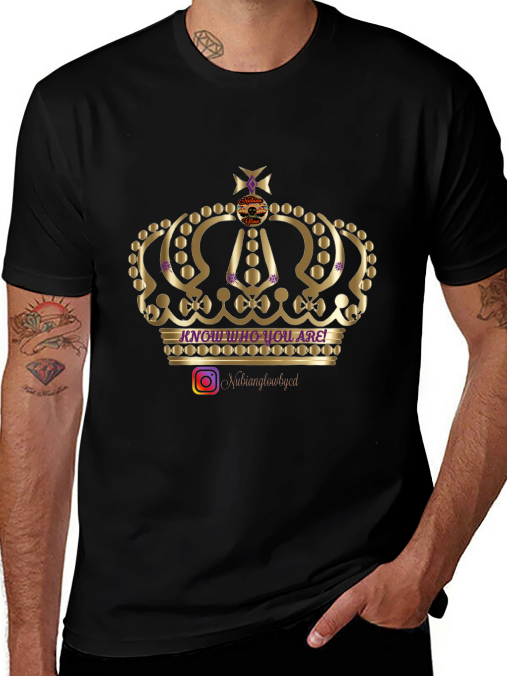 Know Who You Are Crown Graphic Tee