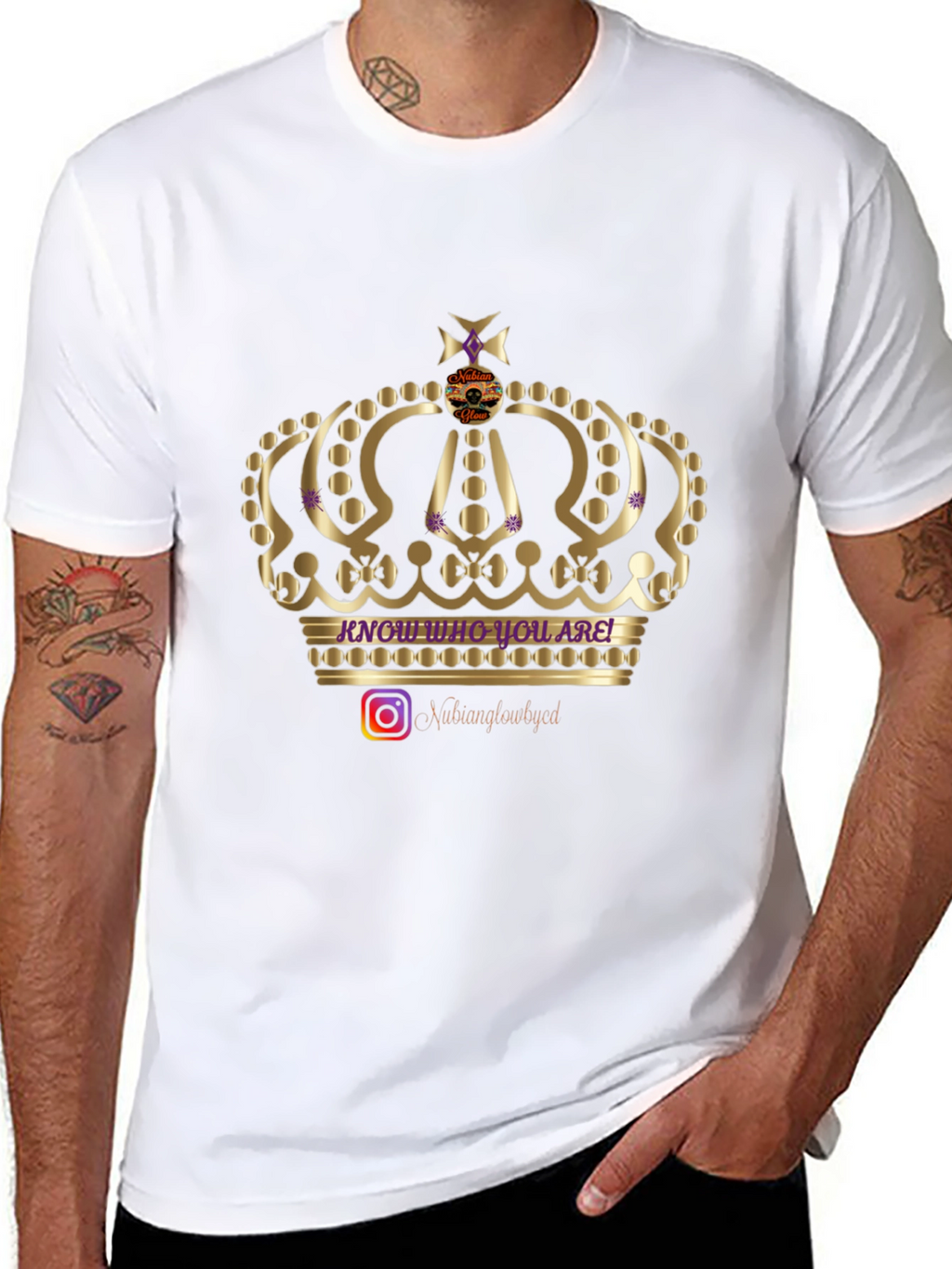 Know Who You Are Crown Graphic Tee