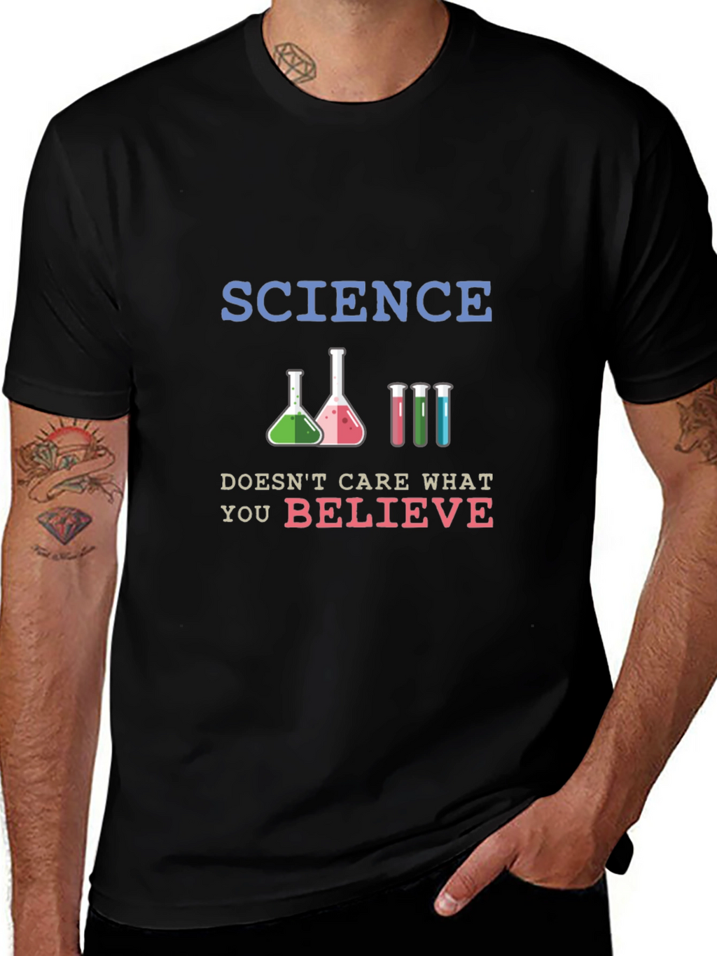 Science Doesnt Care What You Believe T-Shirt