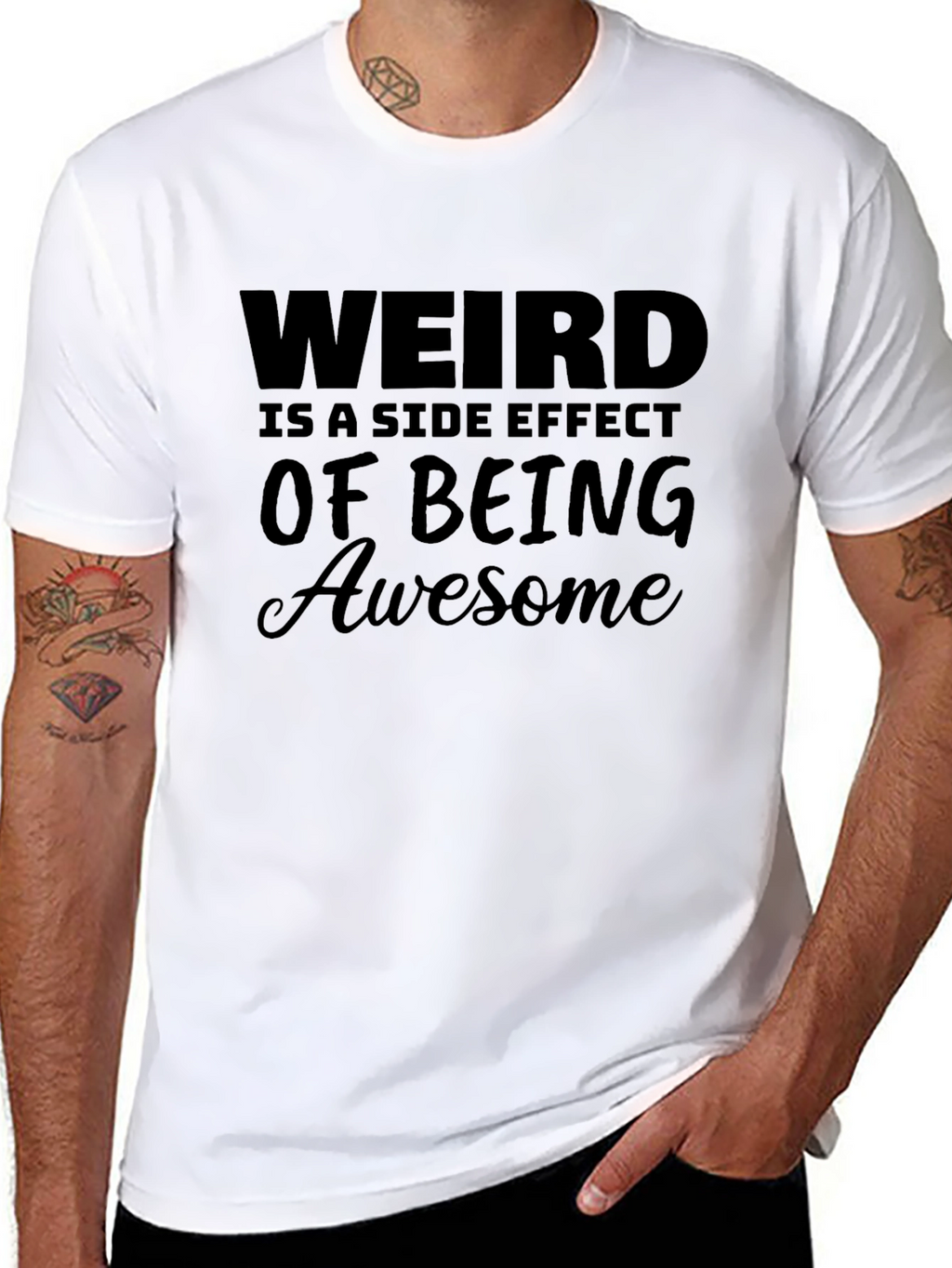 Weird is Awesome Graphic Tee