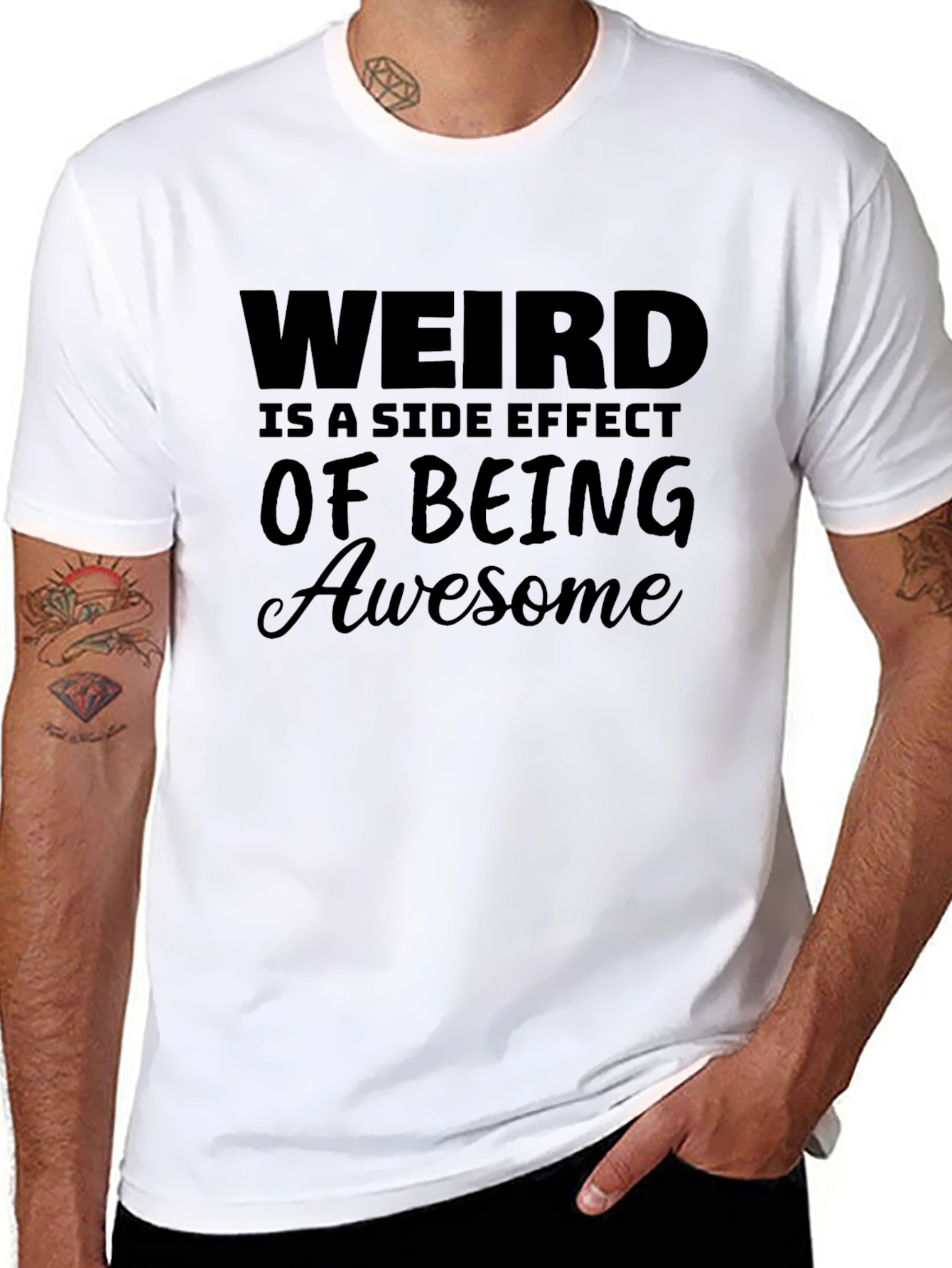 Weird is Awesome Graphic Tee