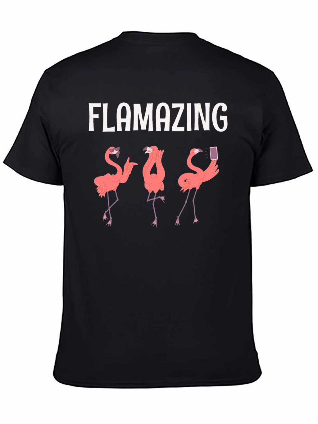 Flamazing Flamingo Graphic T-Shirt