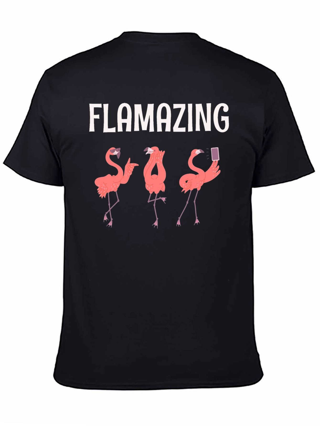 Flamazing Flamingo Graphic T-Shirt