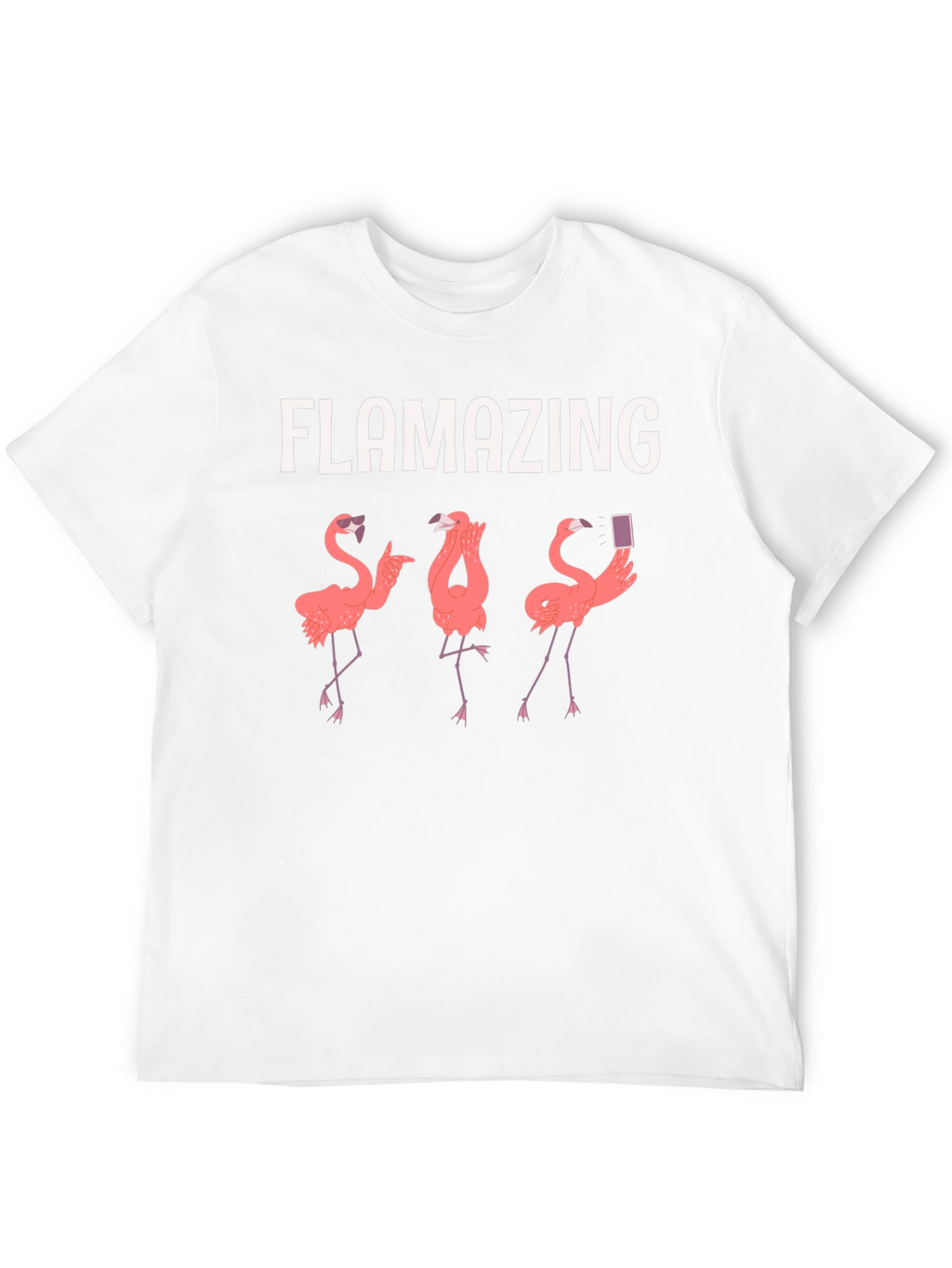 Flamazing Flamingo Graphic T-Shirt