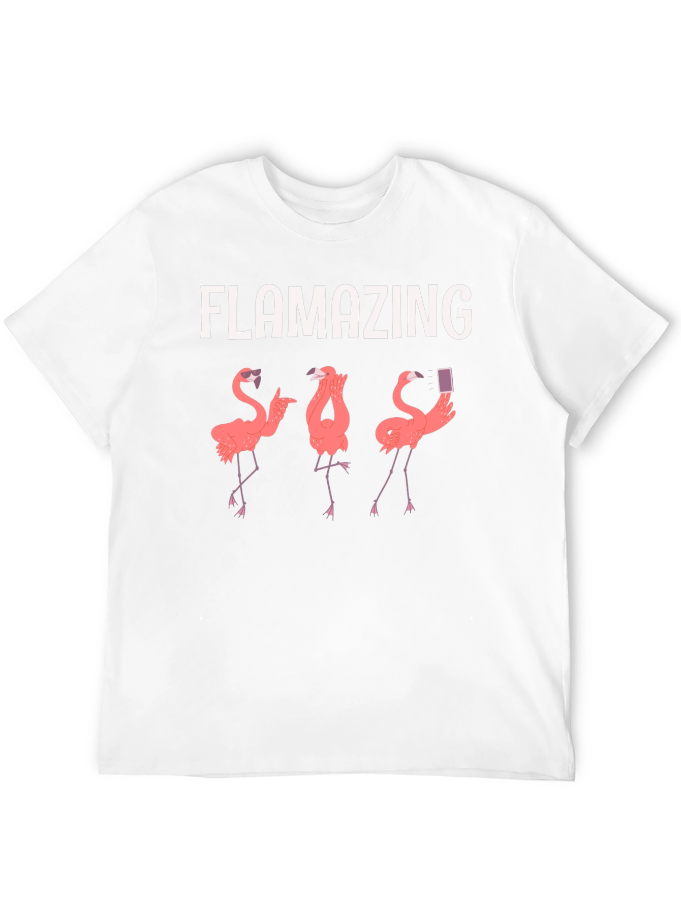 Flamazing Flamingo Graphic T-Shirt