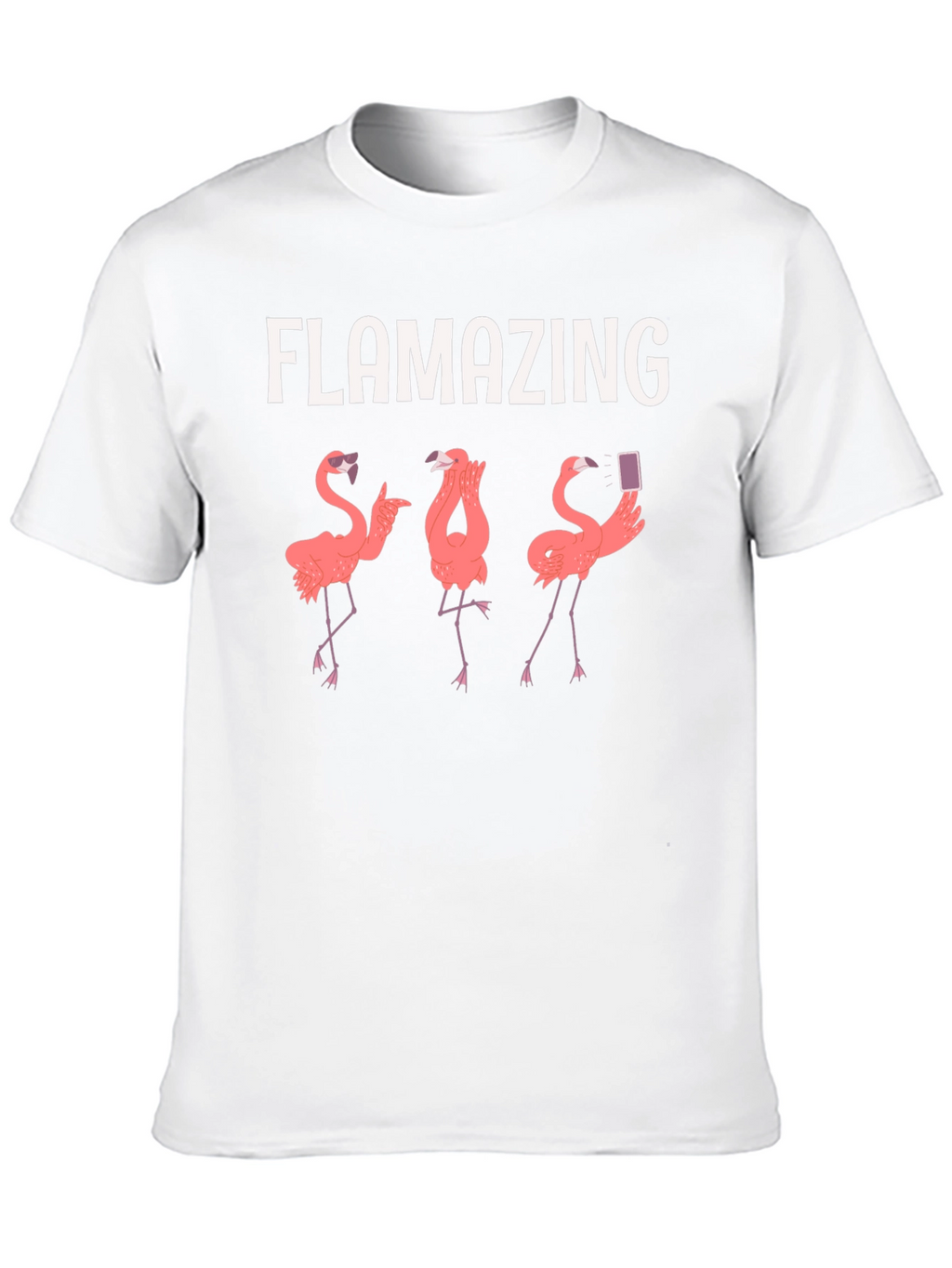 Flamazing Flamingo Graphic T-Shirt