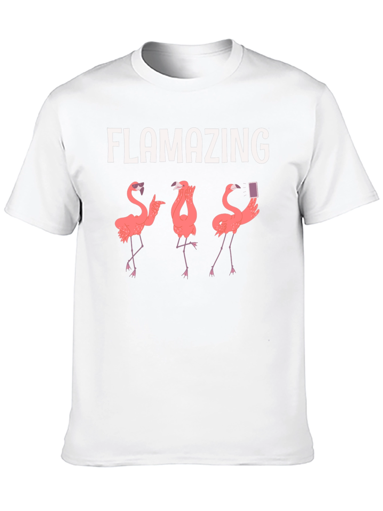 Flamazing Flamingo Graphic T-Shirt